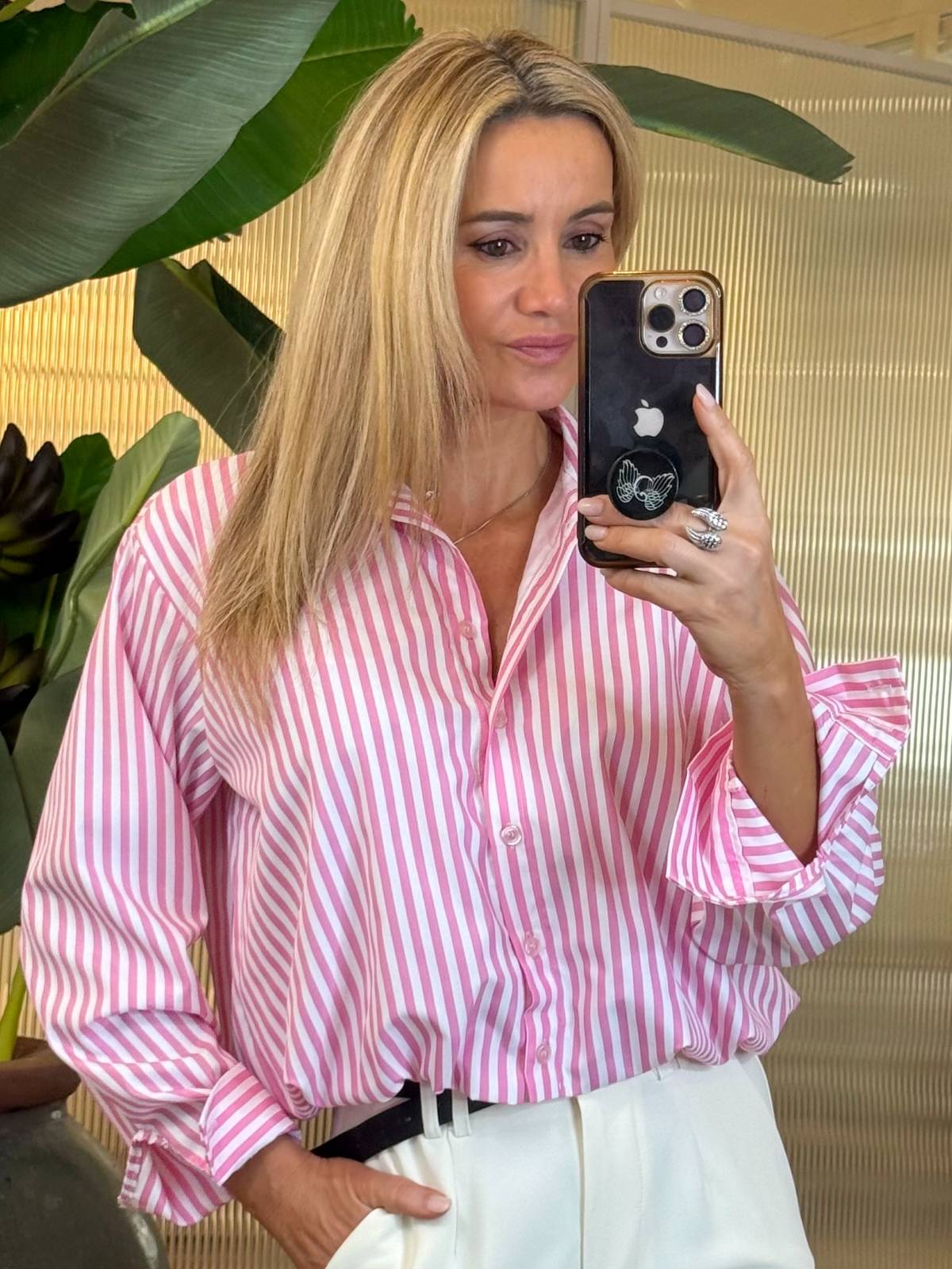 CAMISA DOYNA ROSA