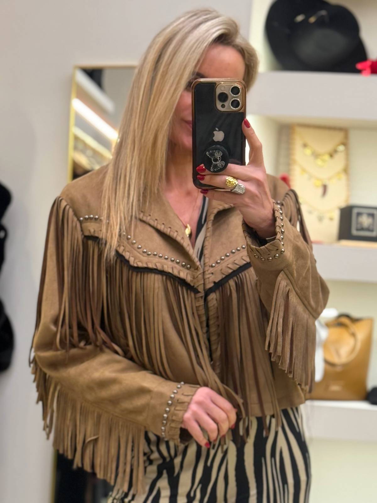 CHAQUETA DRILAS MARRON