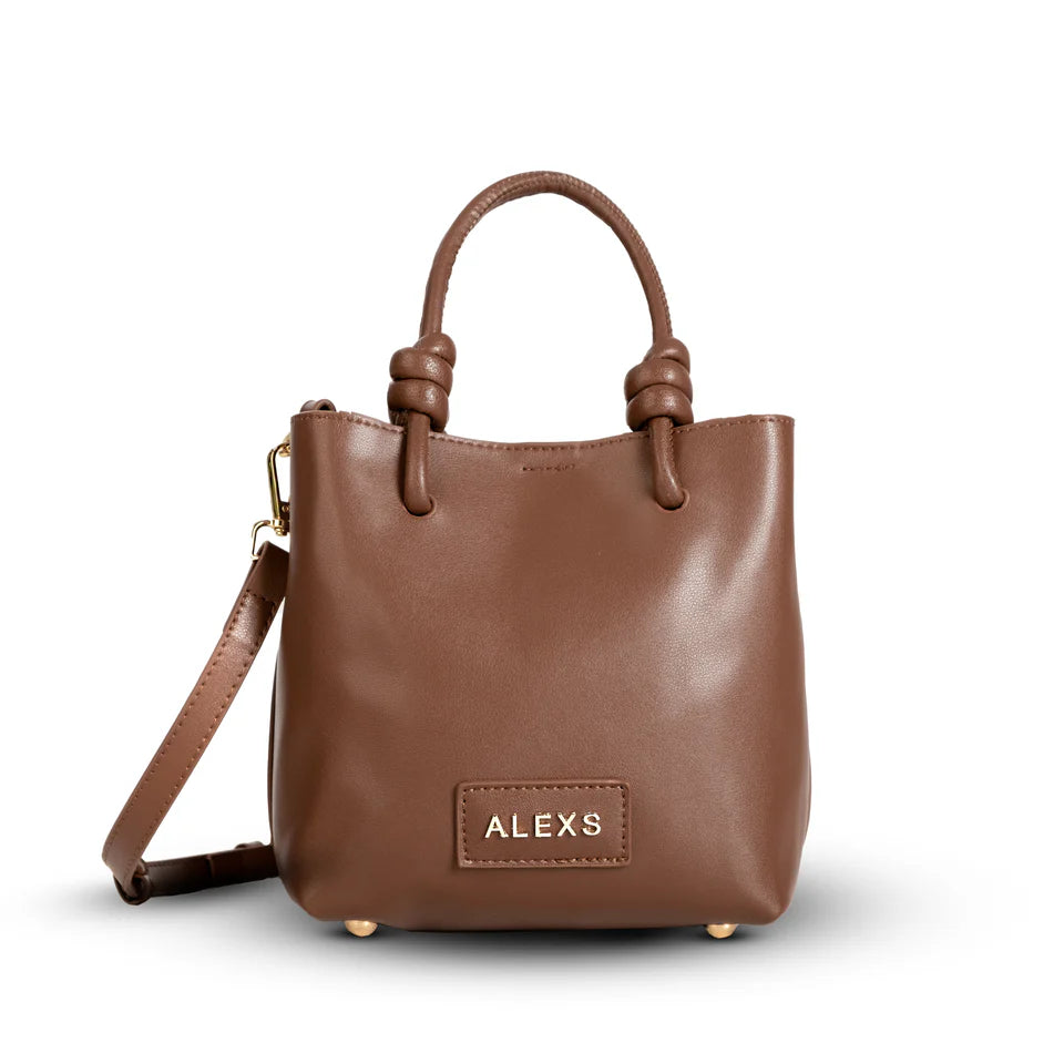 BOLSO MINI TOY MARRON