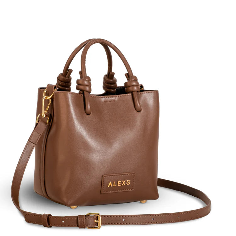 BOLSO MINI TOY MARRON