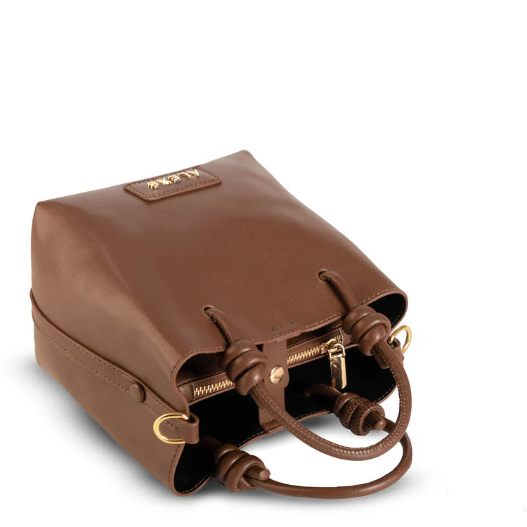 BOLSO MINI TOY MARRON