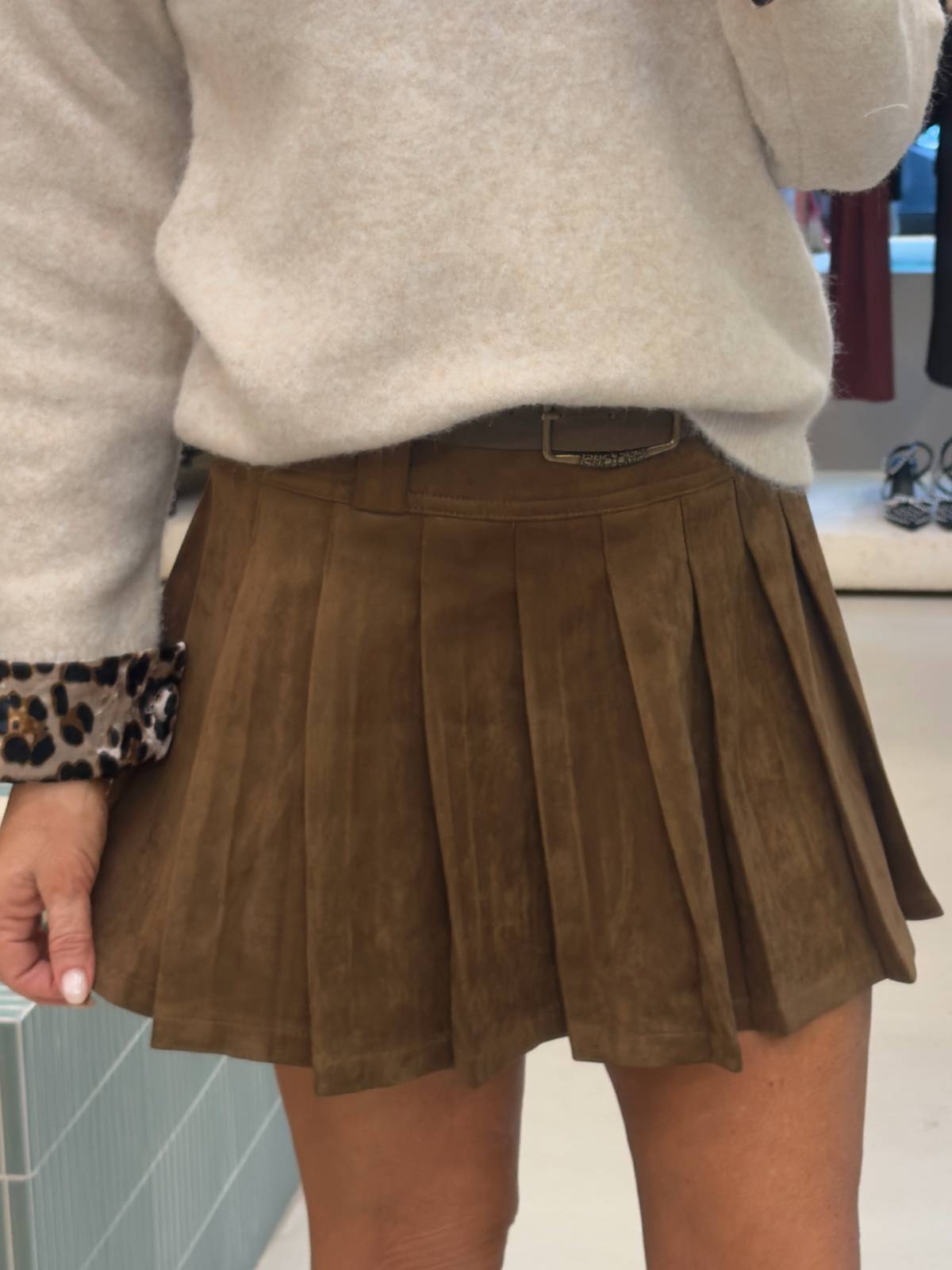 FALDA MUNICH MARRON