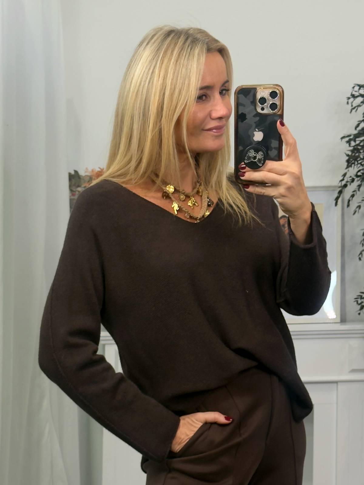 JERSEY FATINI MARRON