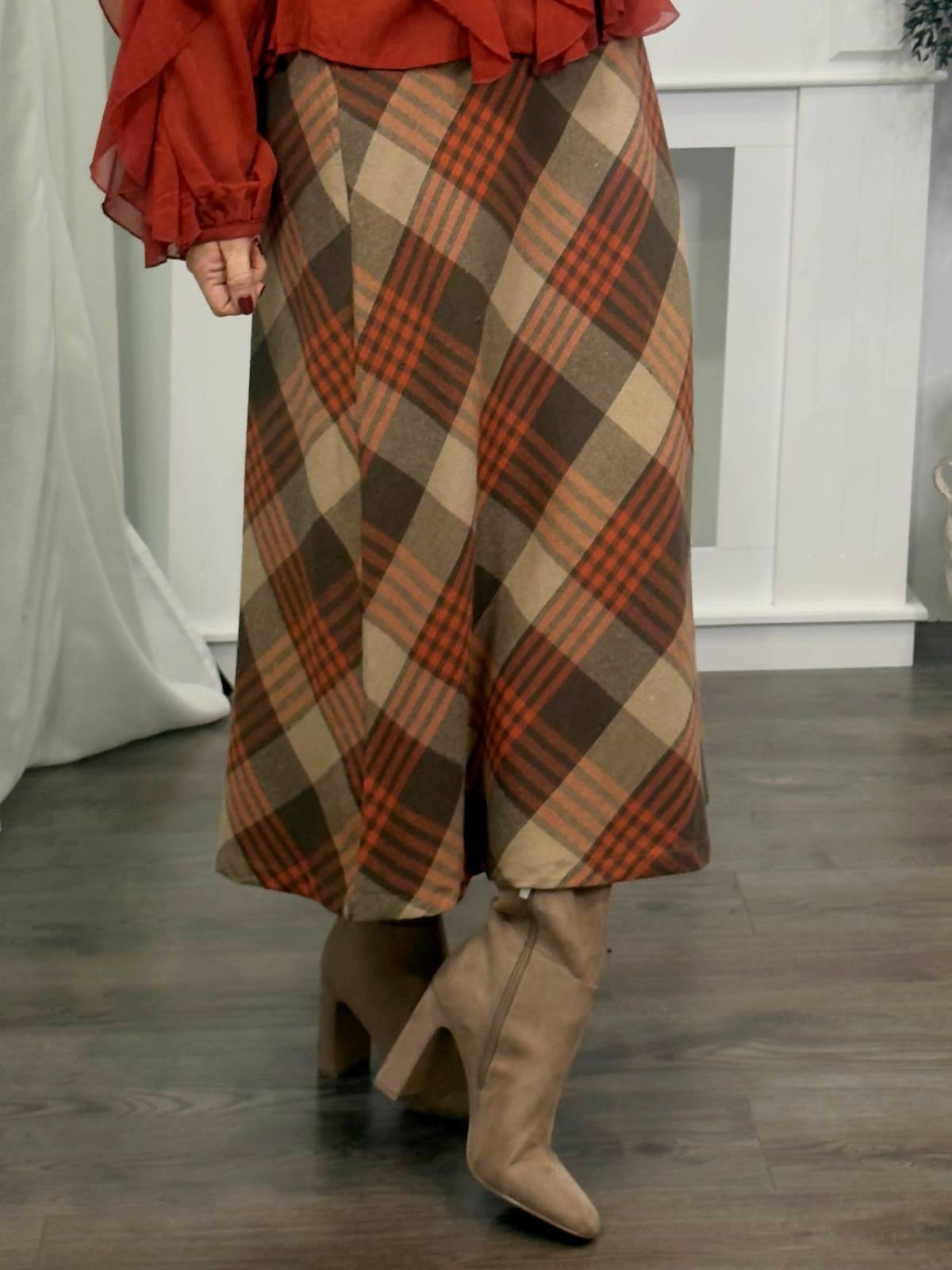 FALDA FINALRE NARANJA