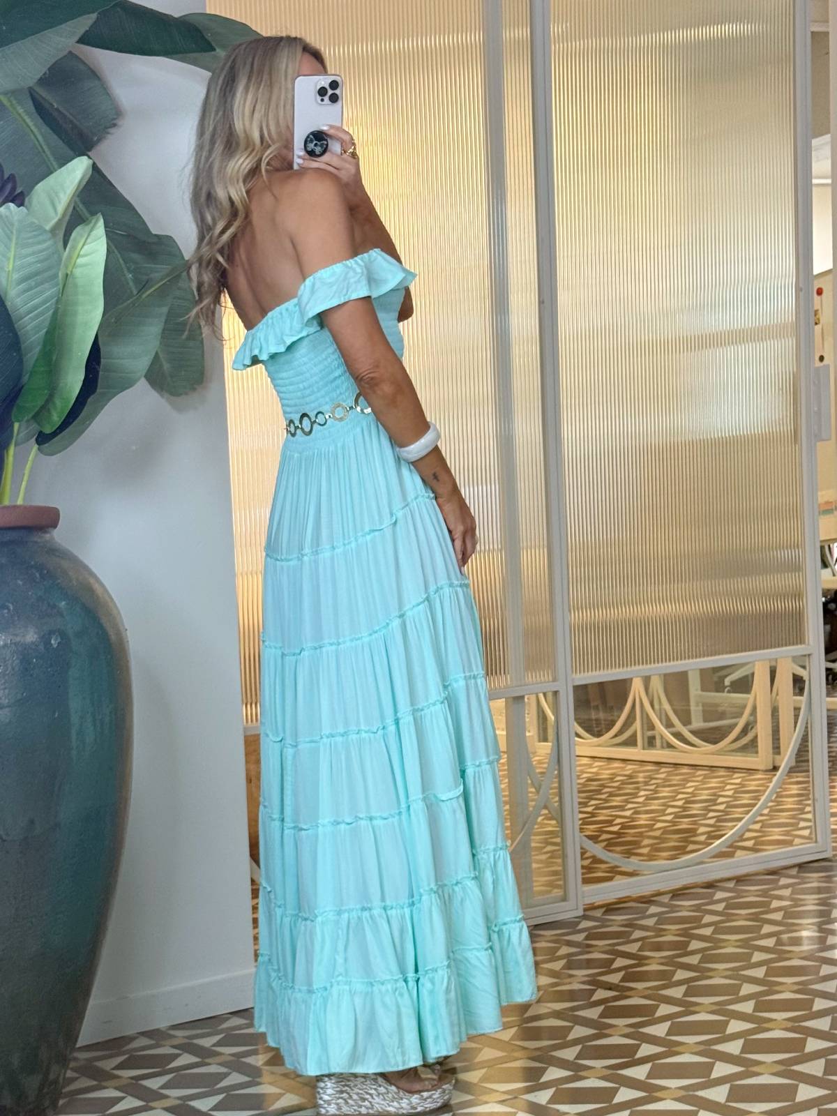 VESTIDO FLORVEY AQUA