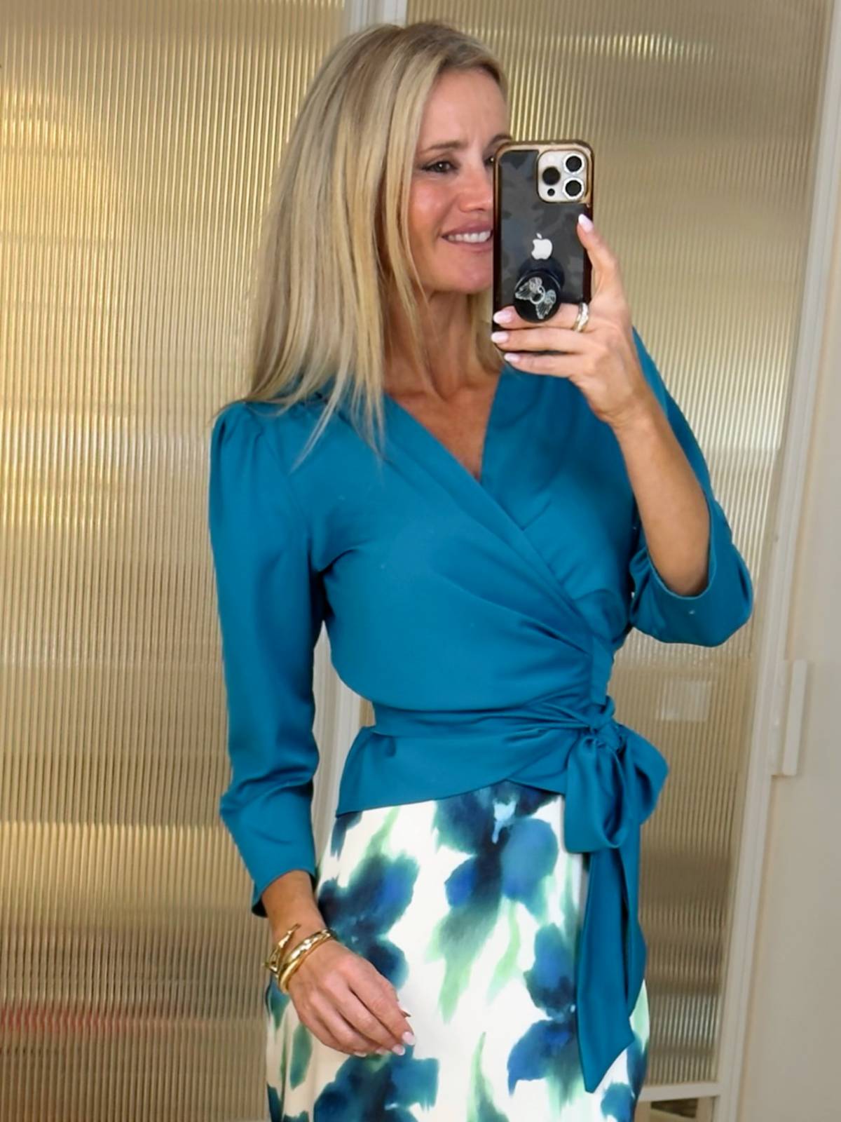 BLUSA FREIA TURQUESA