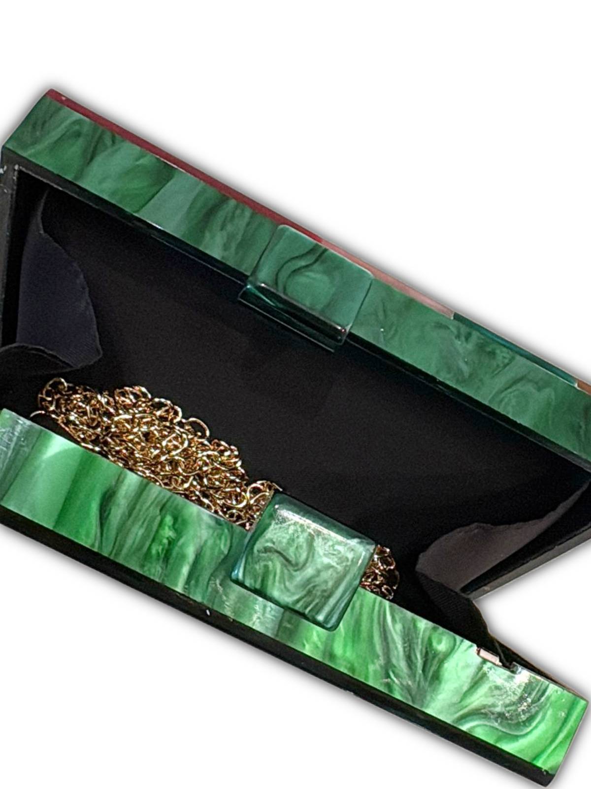 GALAXY GREEN HANDBAG