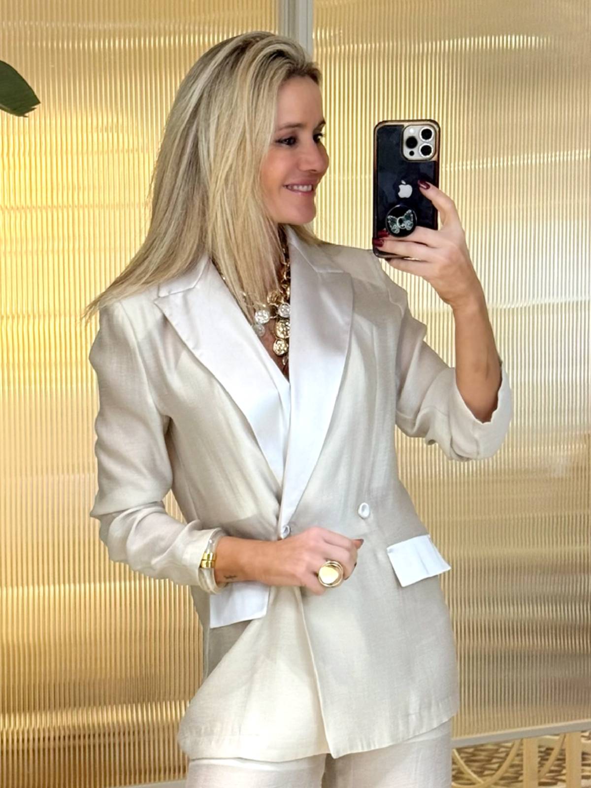 BLAZER GALIENA BEIGE