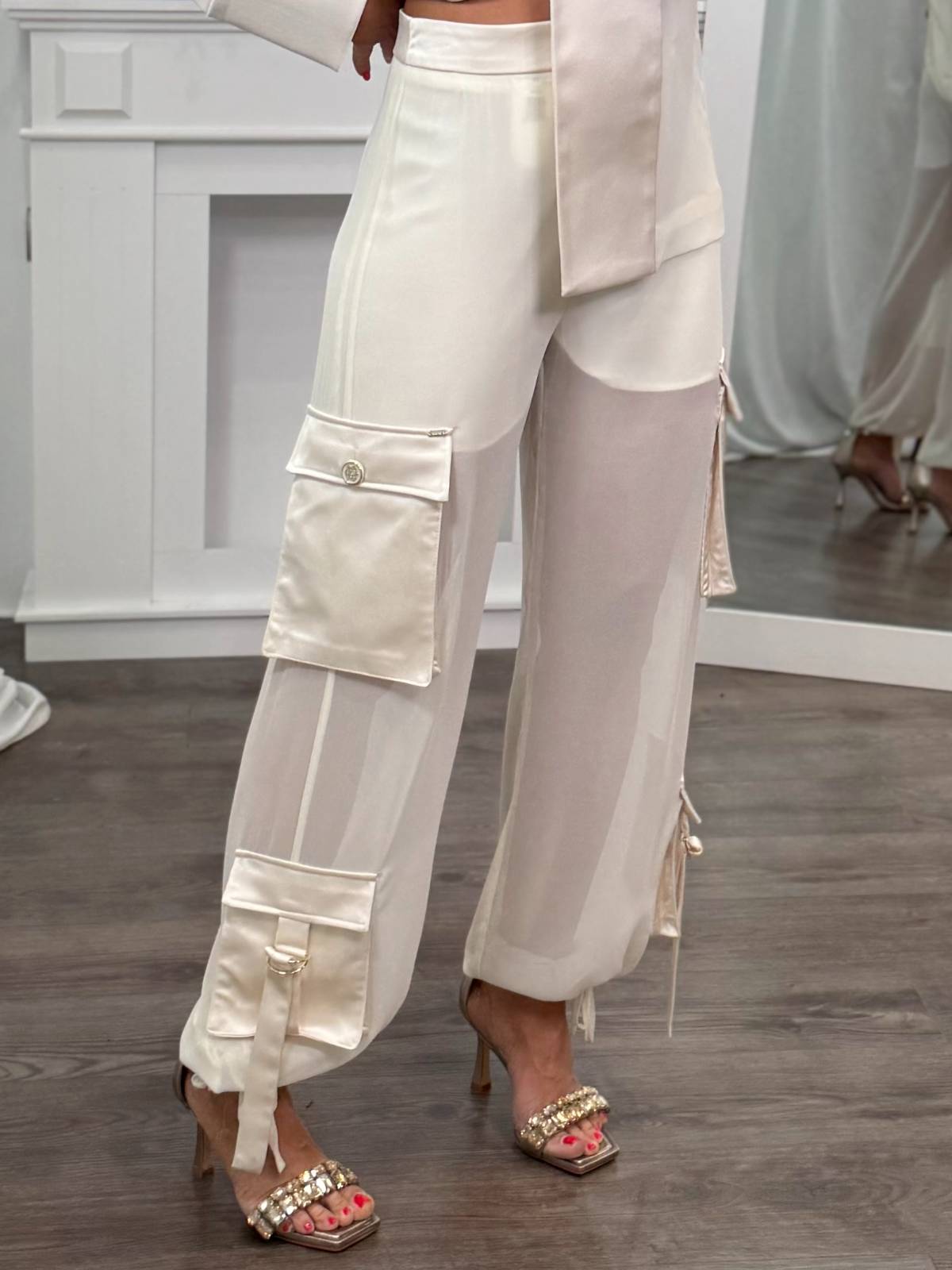 PANTALÓN GALIENO BLANCO