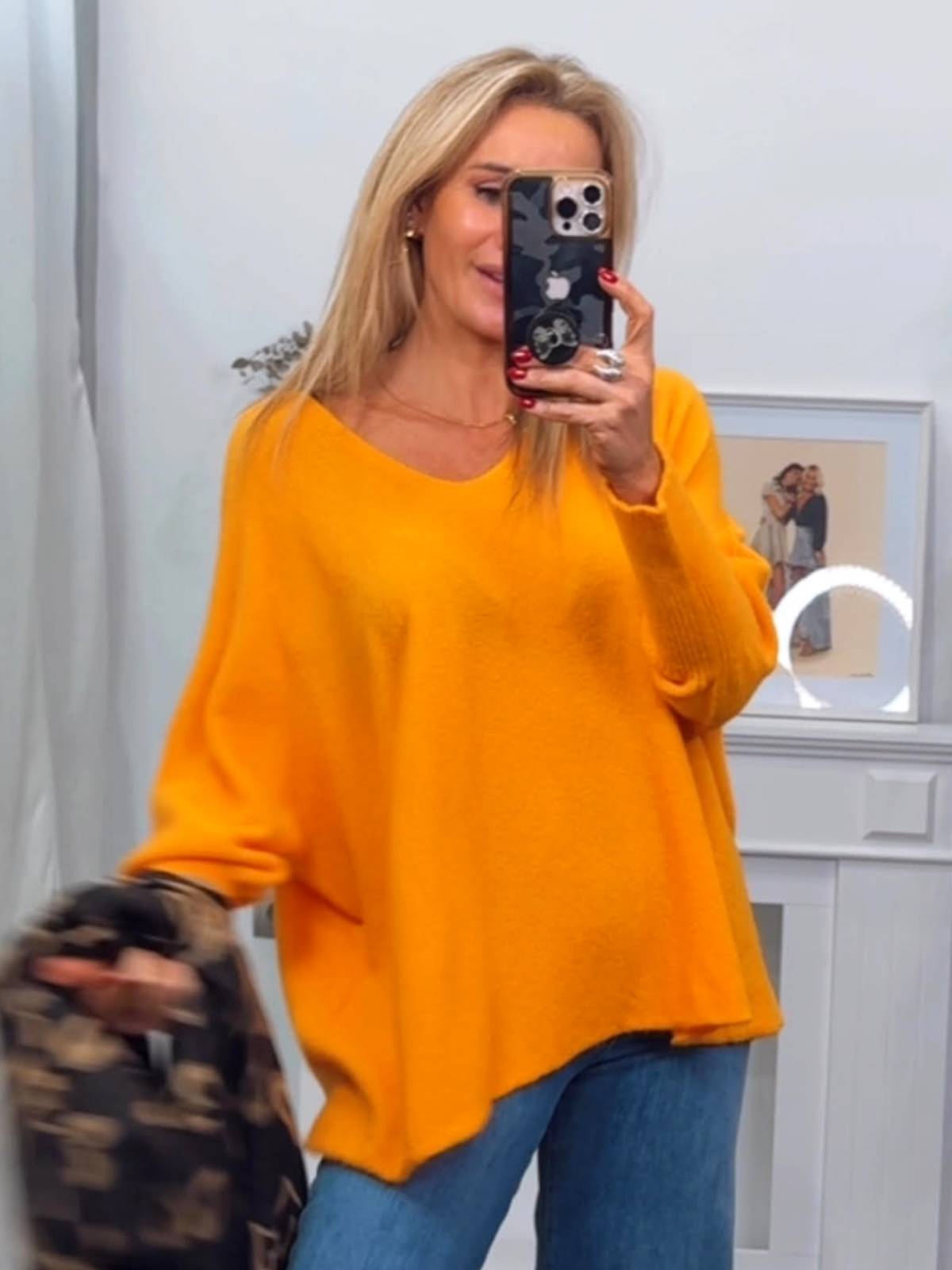 JERSEY GALONA NARANJA