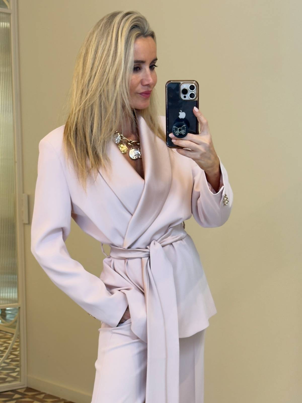 CHAQUETA PREZIOSI ROSA