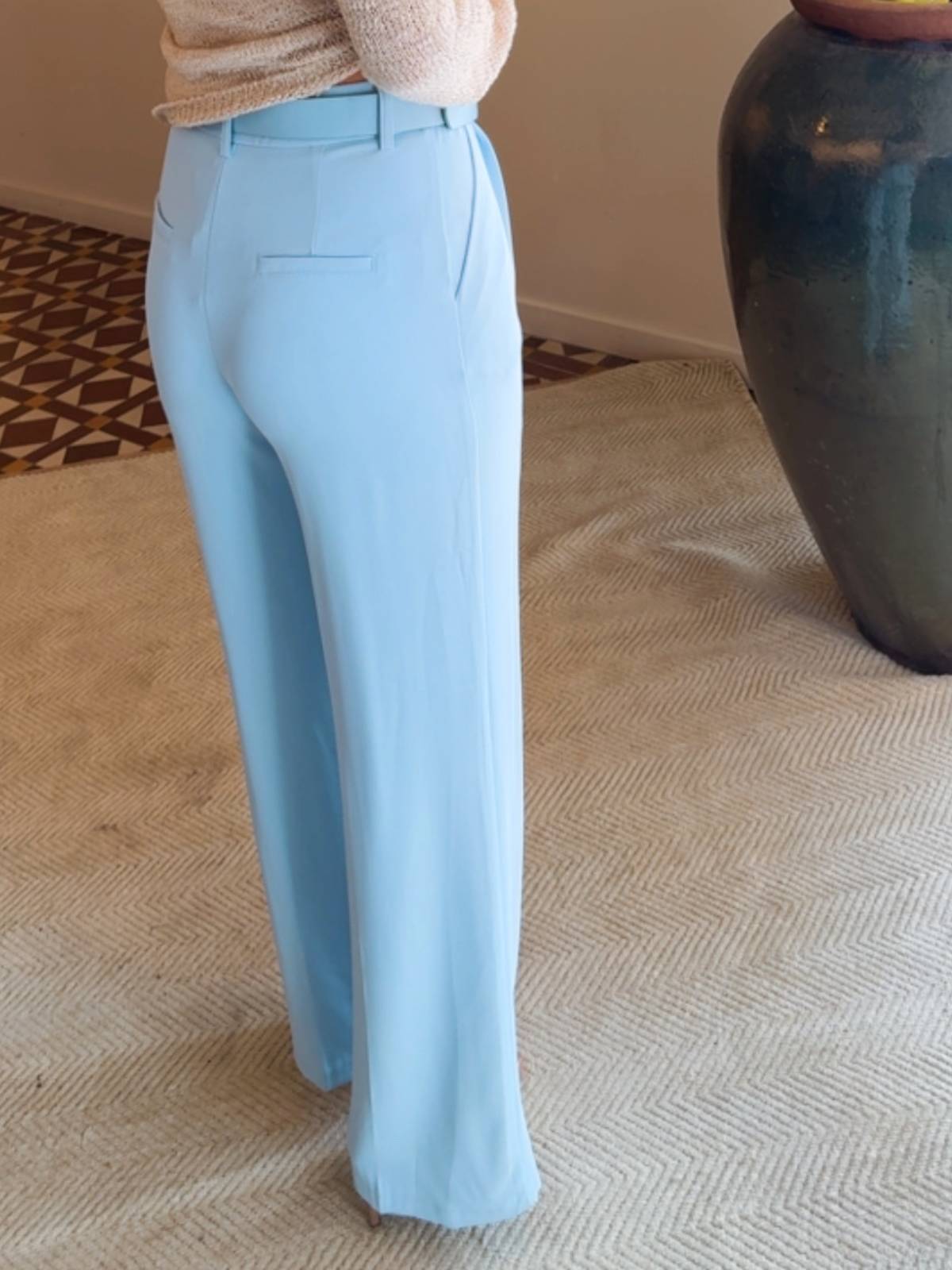 PANTALÓN GIRONDO AZUL