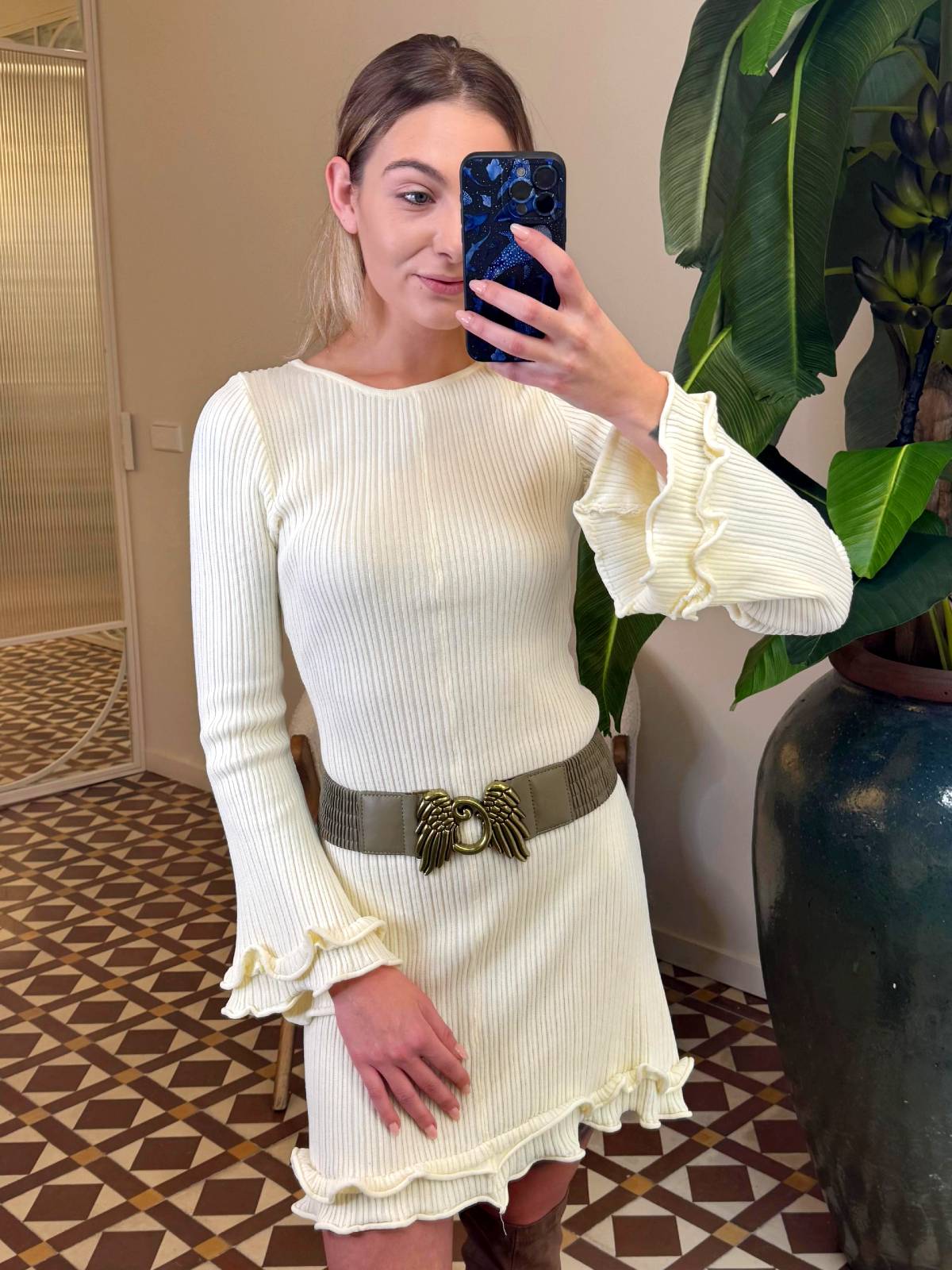 VESTIDO GRANICA BLANCO