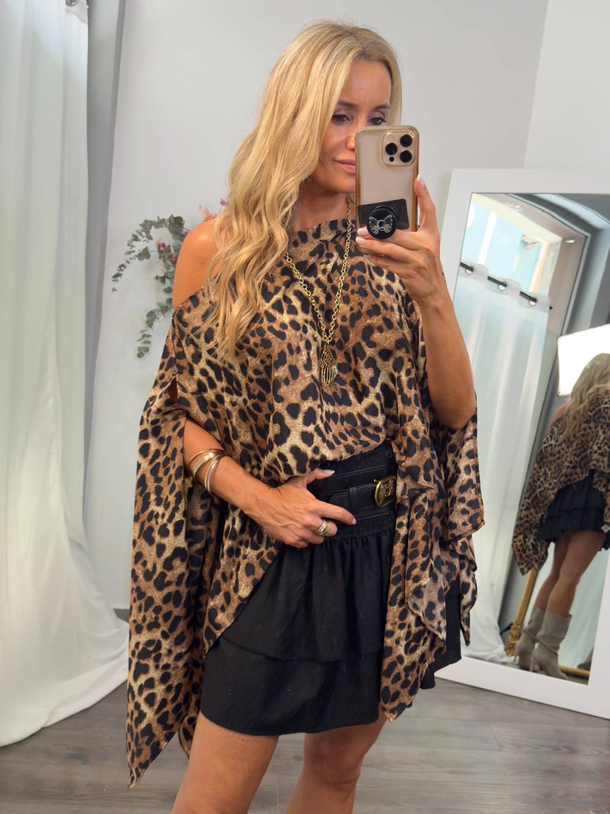 BLUSA GRETA ANIMAL PRINT