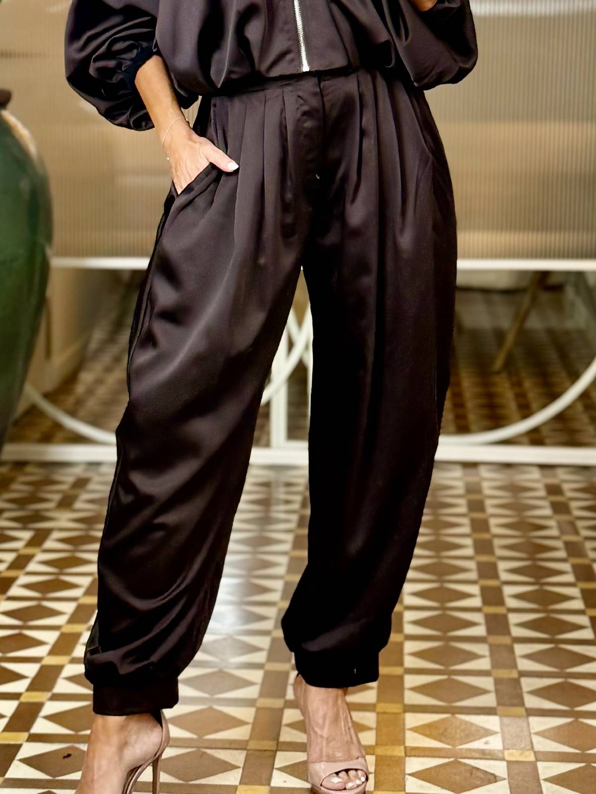 PANTALÓN HANA MARRON