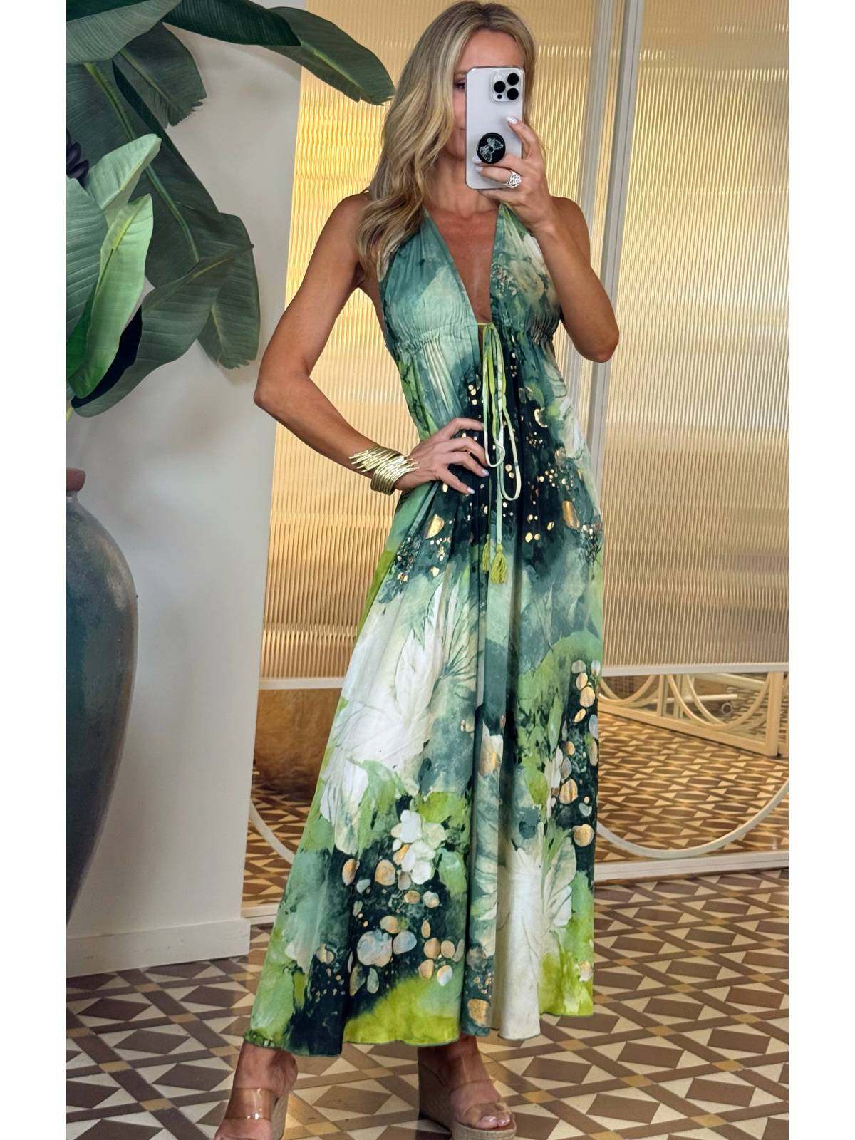 VESTIDO HANNA VERDE