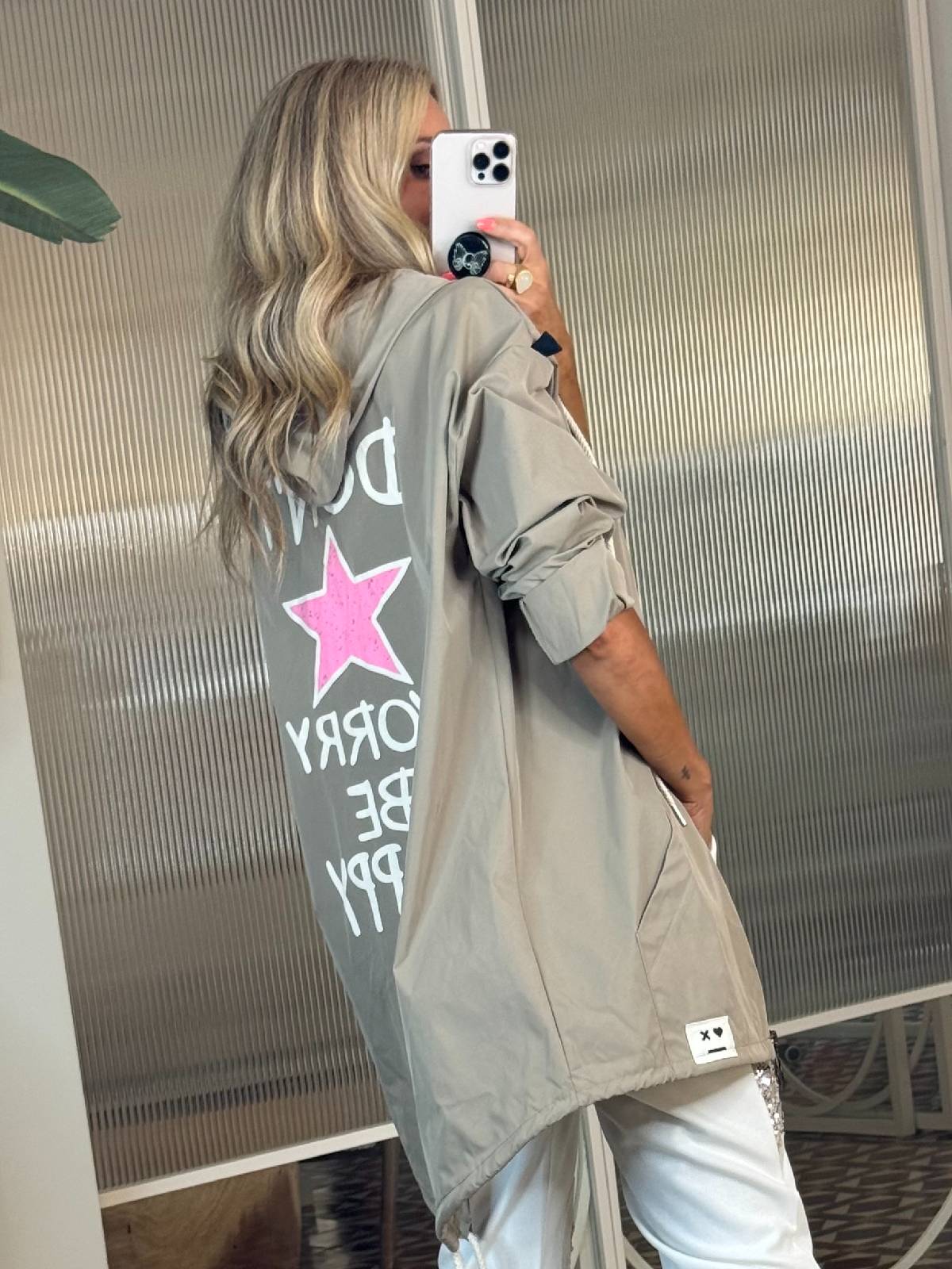 CHAQUETA HAPPY BEIGE
