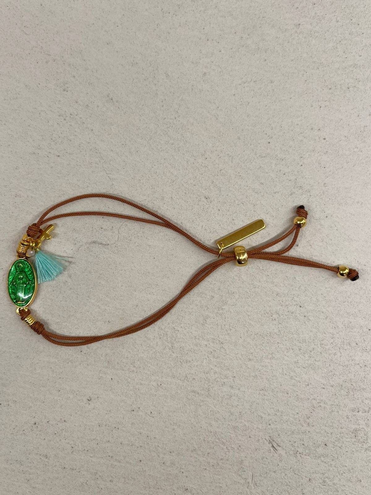 PULSERA VIRGEN VERDE
