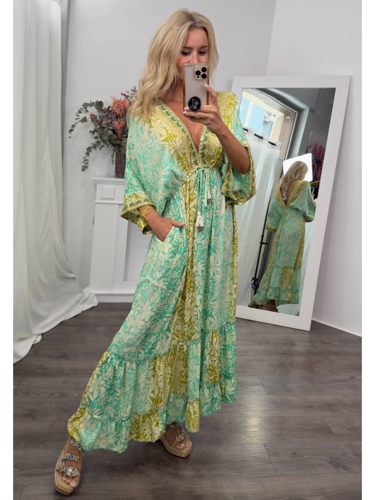 VESTIDO IDANT VERDE