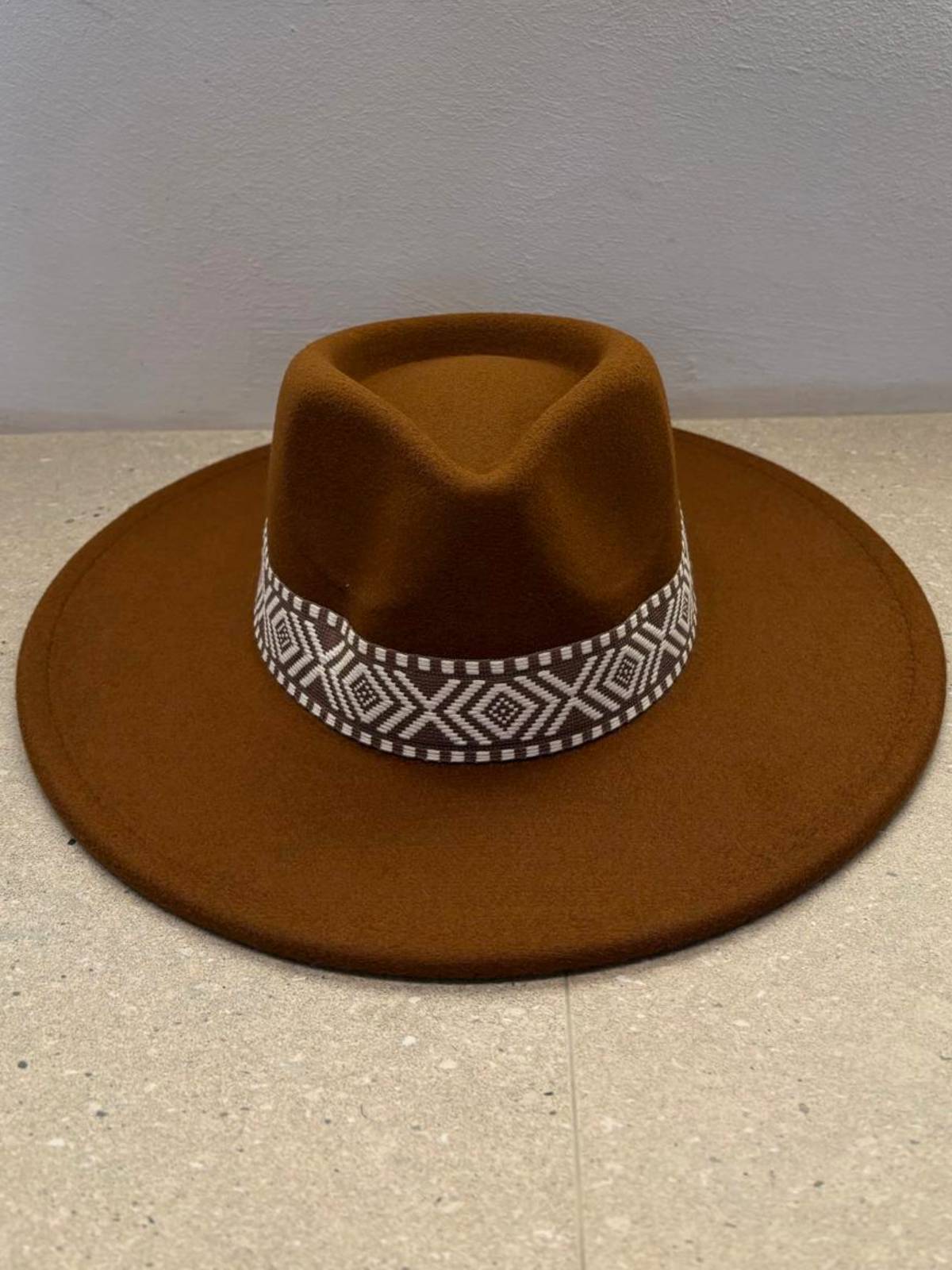SOMBRERO INGA MARRON