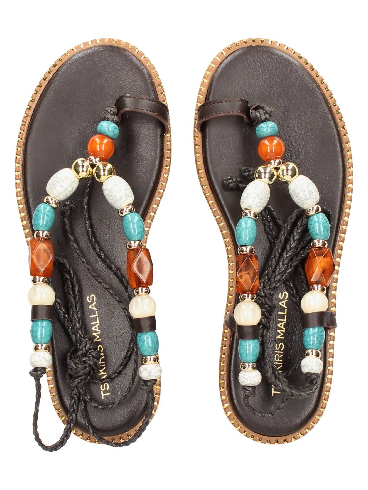 SANDALIA ITHAKI CHOCOLATE