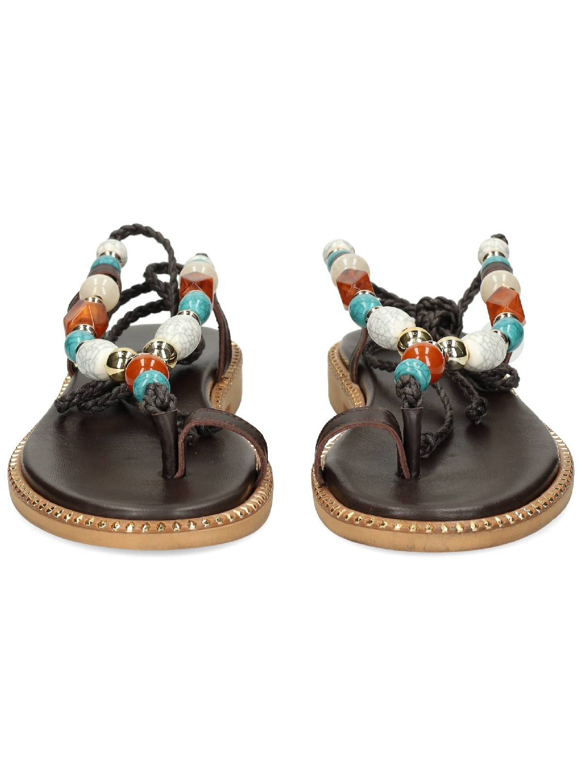 SANDALIA ITHAKI CHOCOLATE