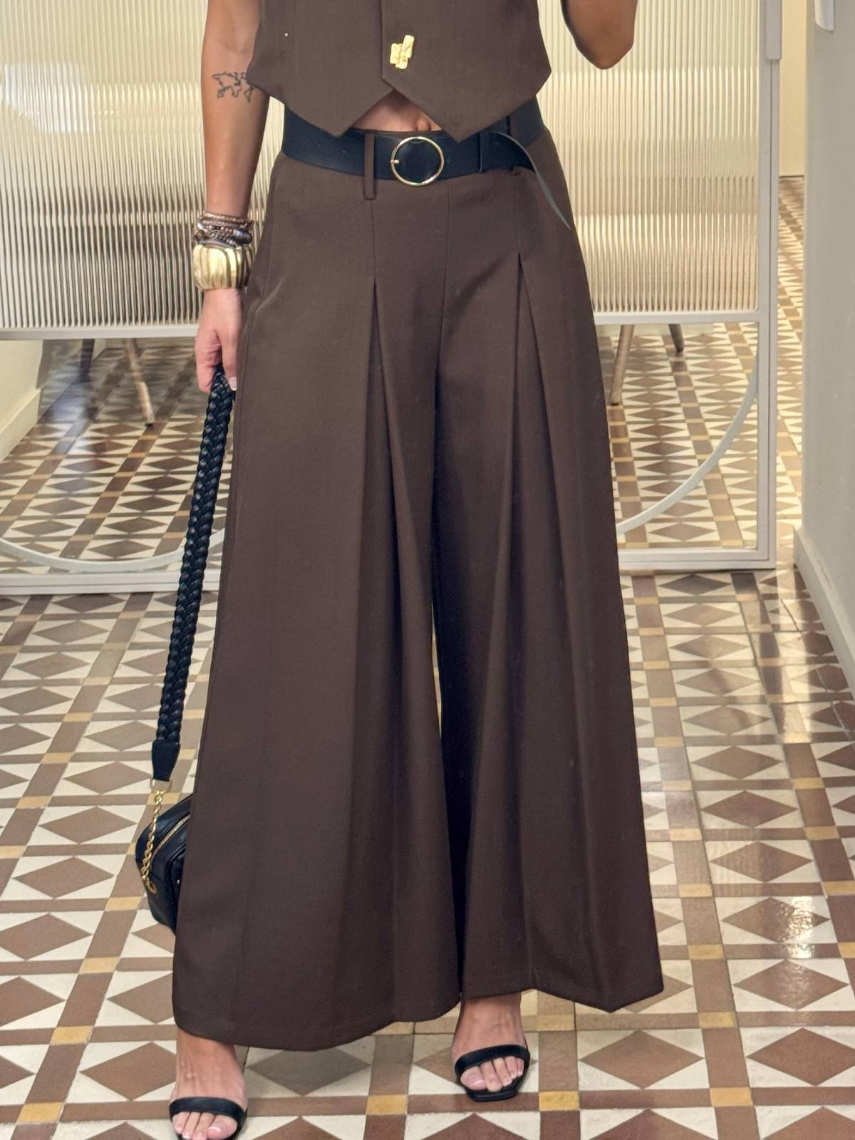 PANTALÓN JARA MARRON