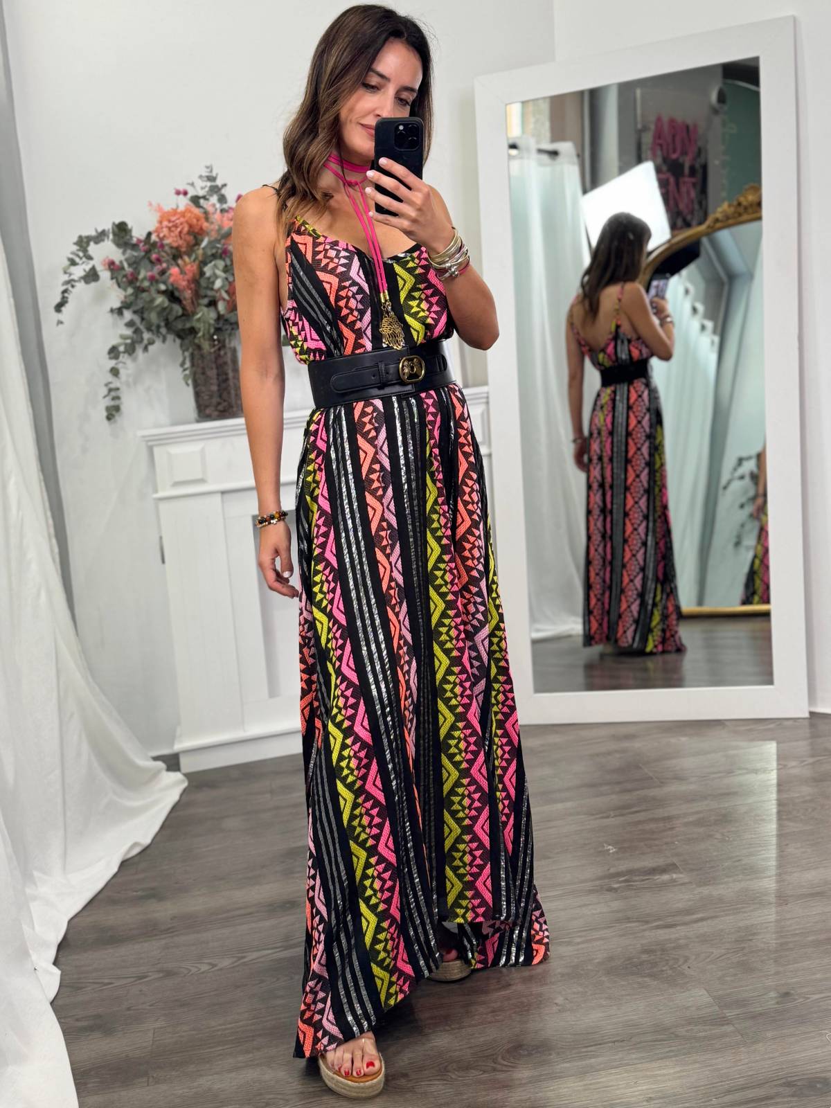 VESTIDO JENINA MULTICOLOR