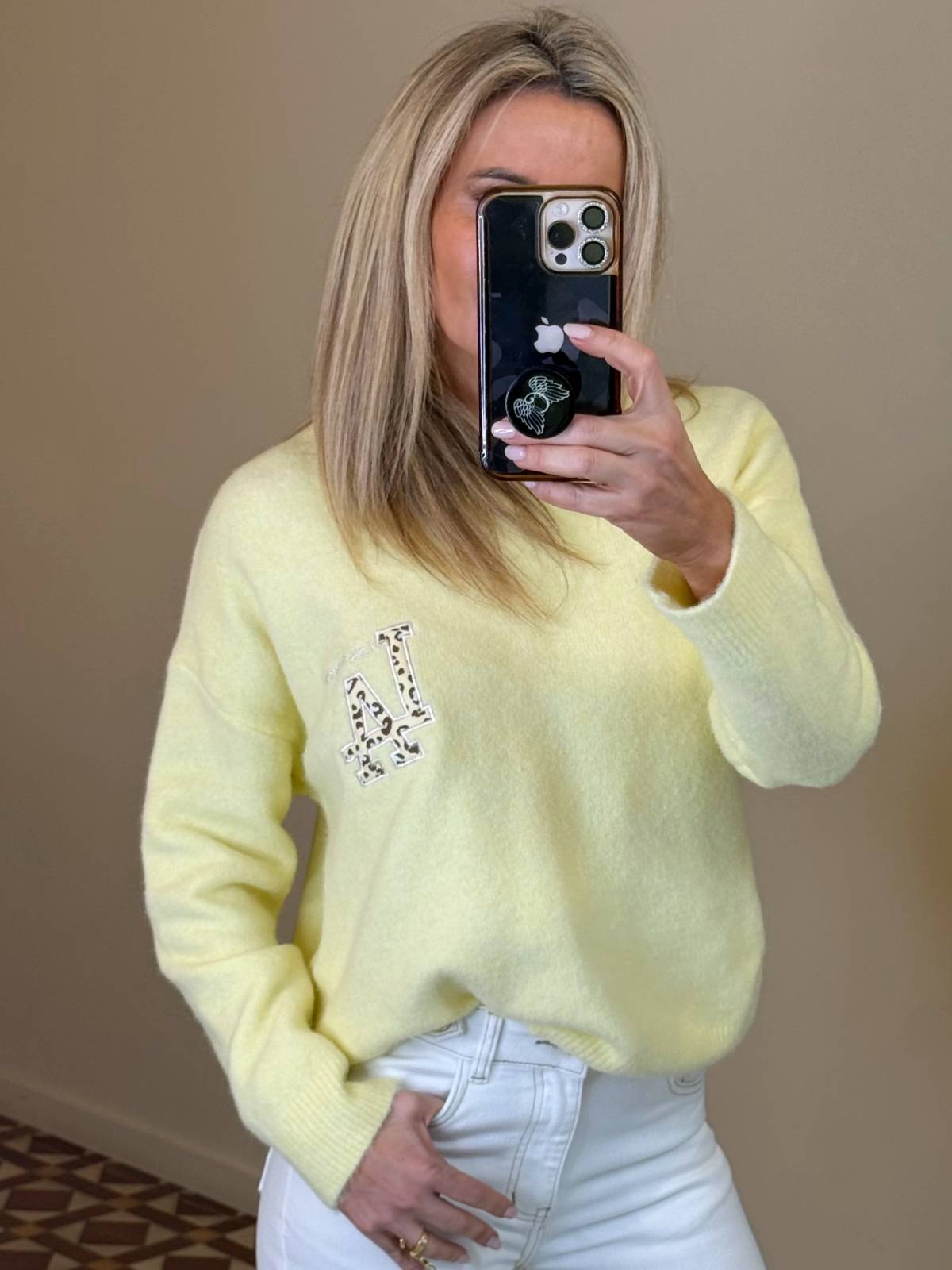 CAMISA AMARELA DE LOS ANGELES