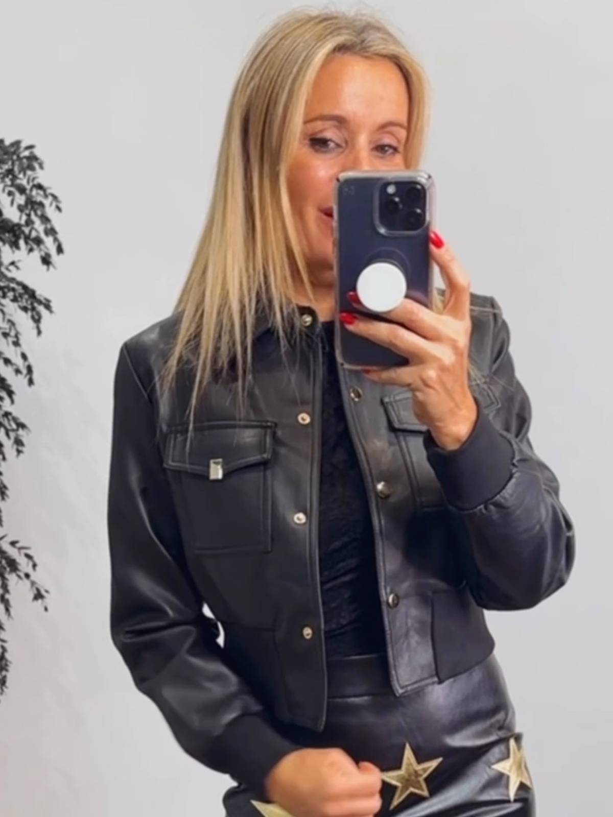 CHAQUETA KARISA NEGRO