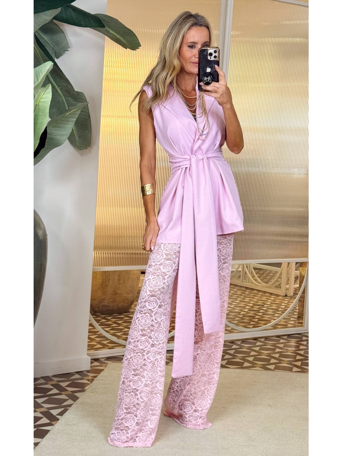 CONJUNTO KAUAI ROSA