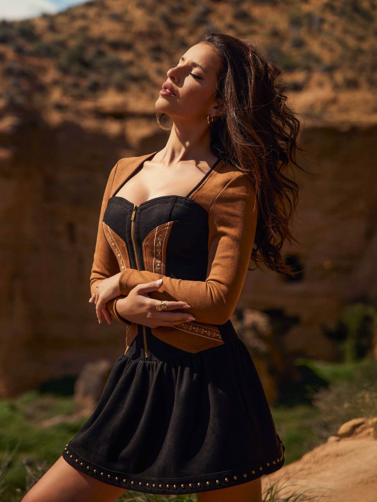 VESTIDO KAYA CAMALEÓNICA