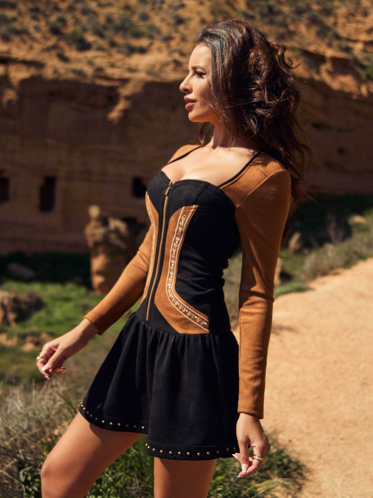 VESTIDO KAYA CAMALEÓNICA