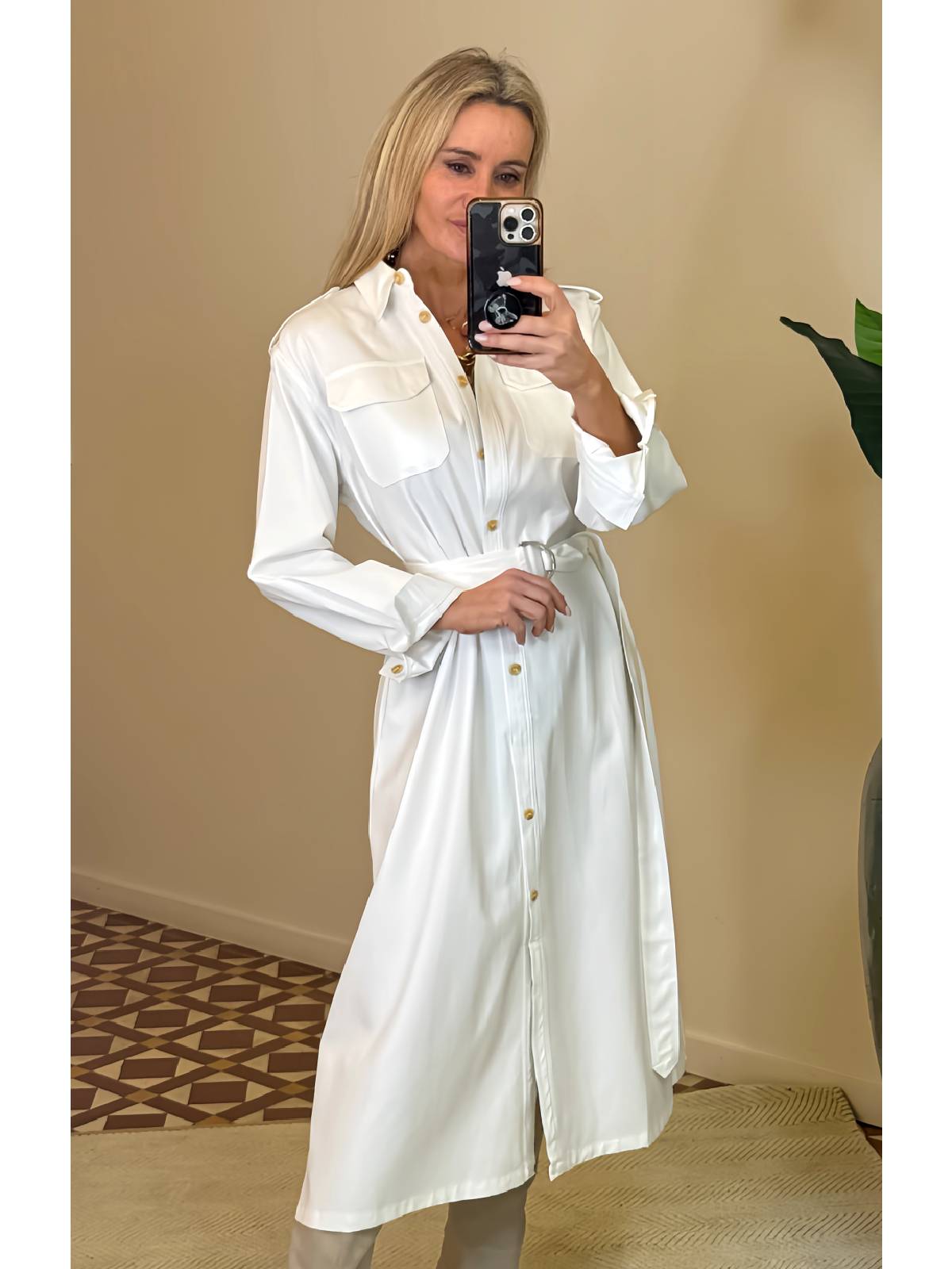 VESTIDO KINSALE BLANCO