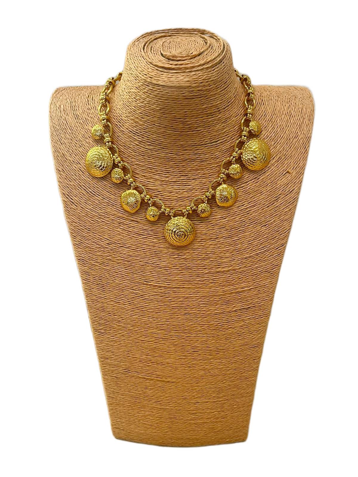 COLLAR LAREO DORADO