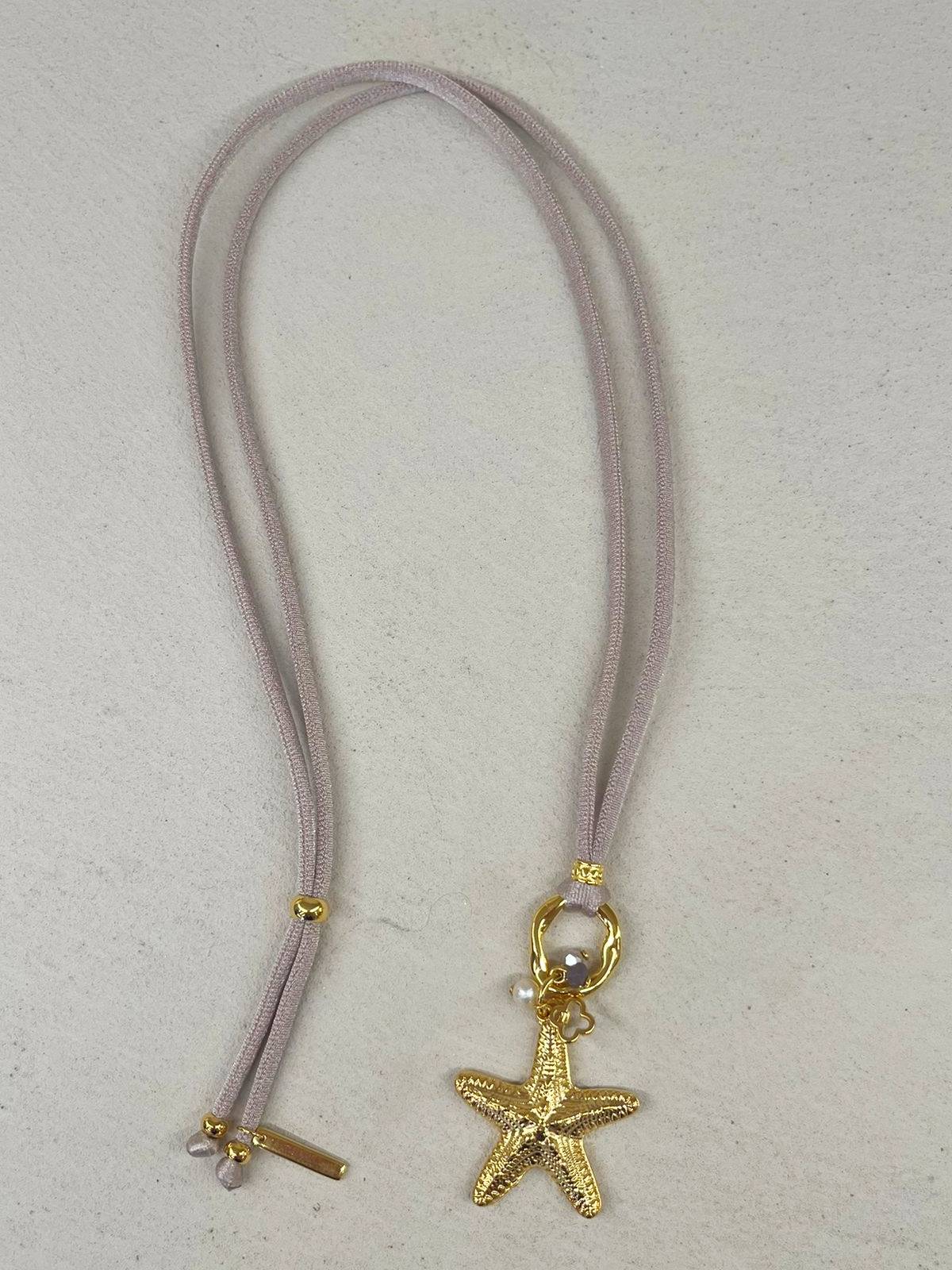 COLLAR STARFISH LILA