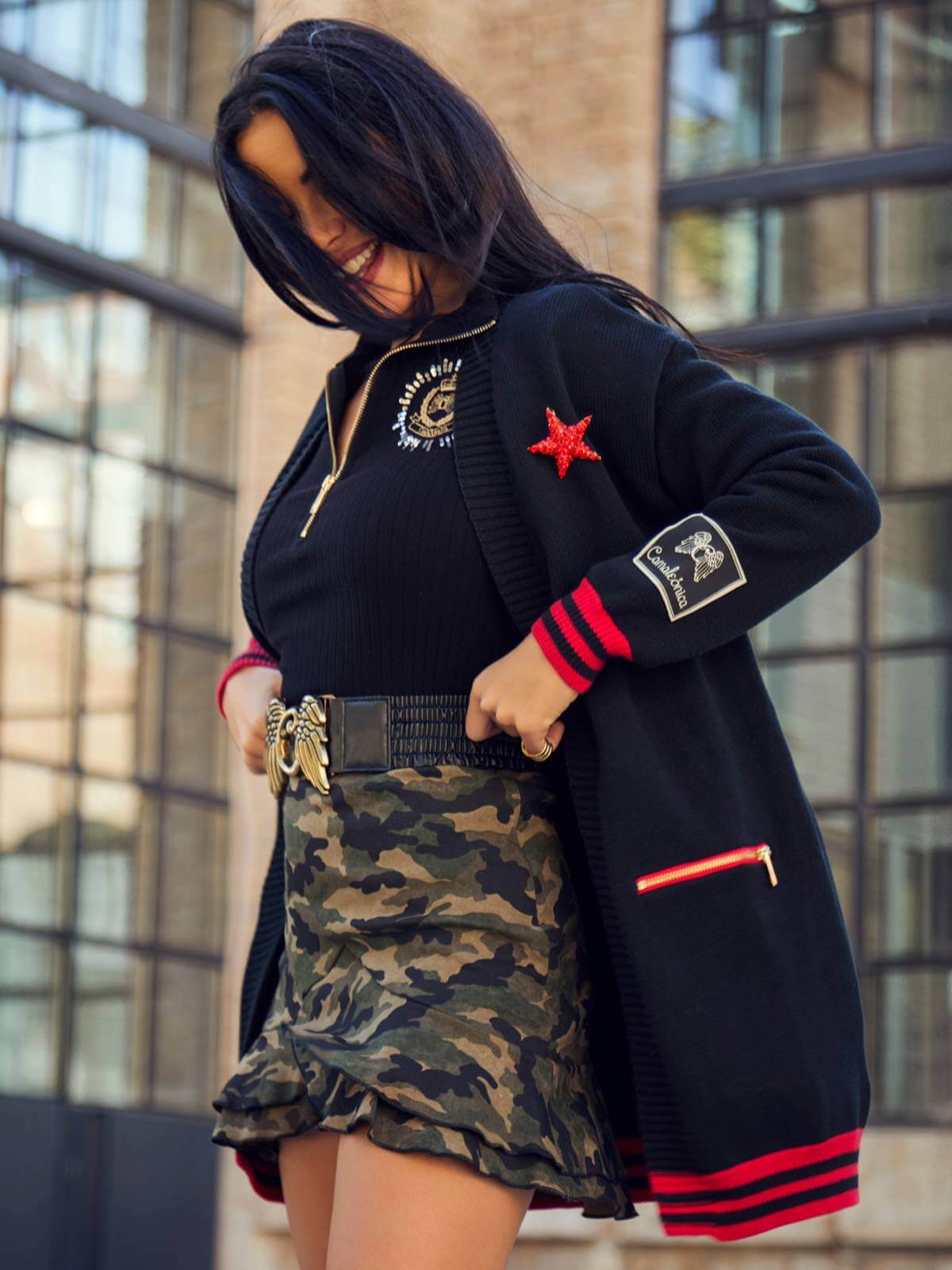 CHAQUETA LIRIO CAMALEÓNIC