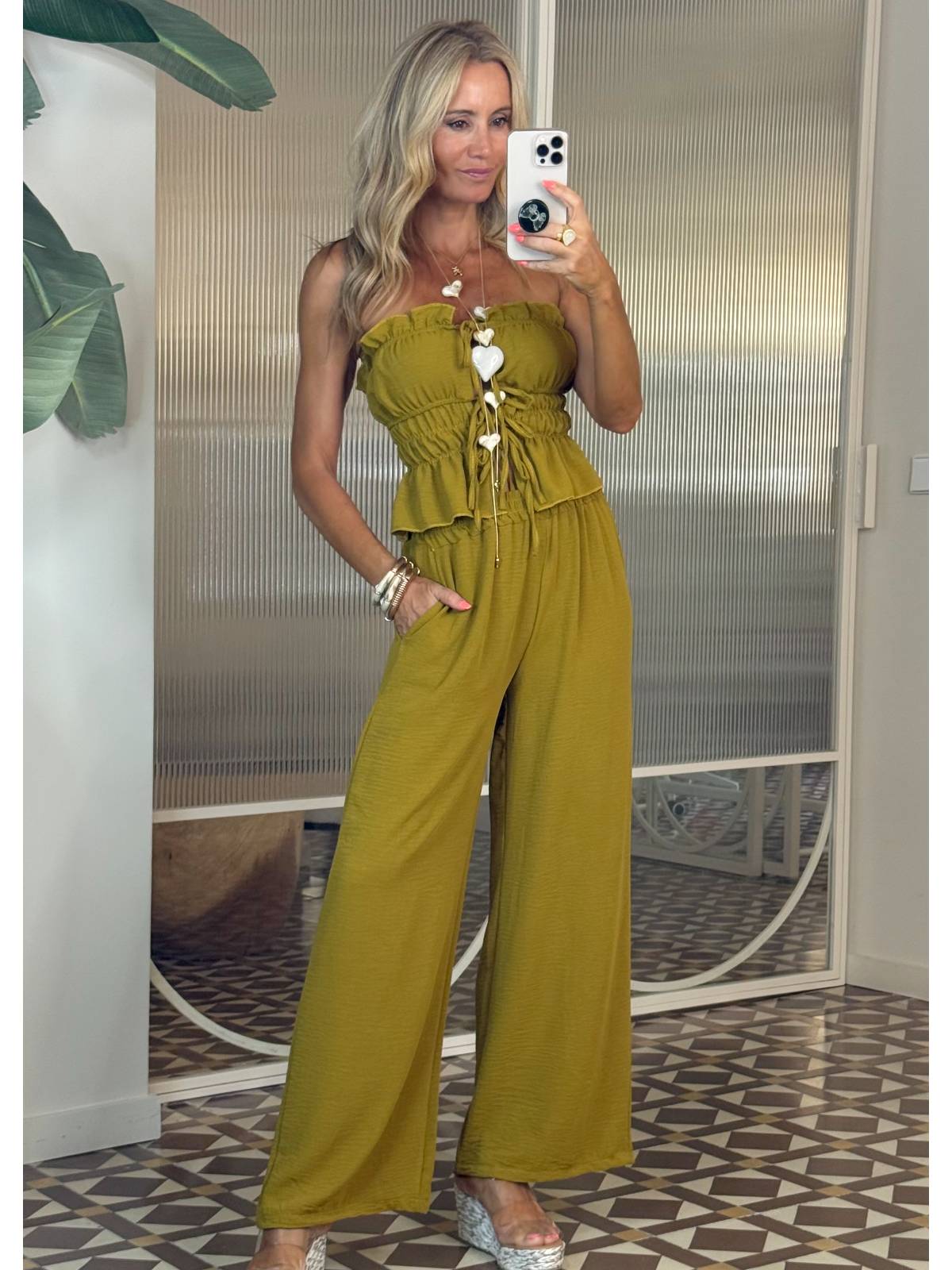 CONJUNTO LOMEV PISTACHO