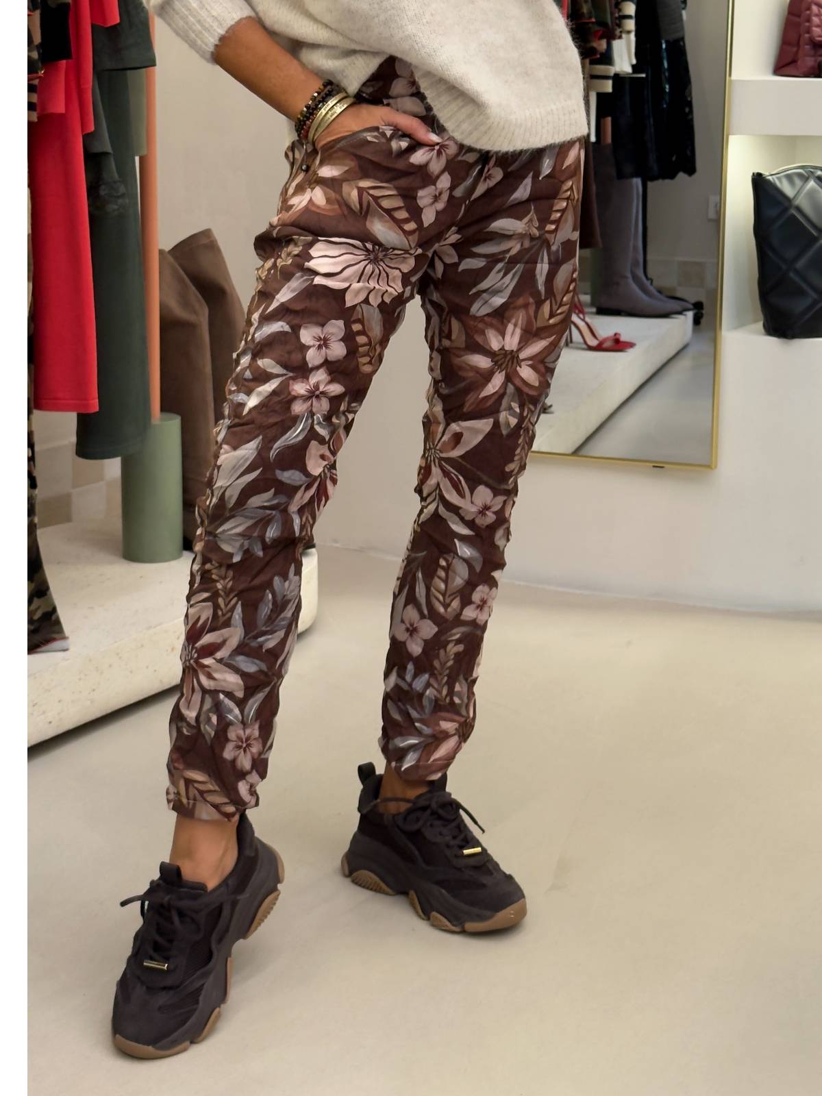 PANTALÓN MALCOM MARRON