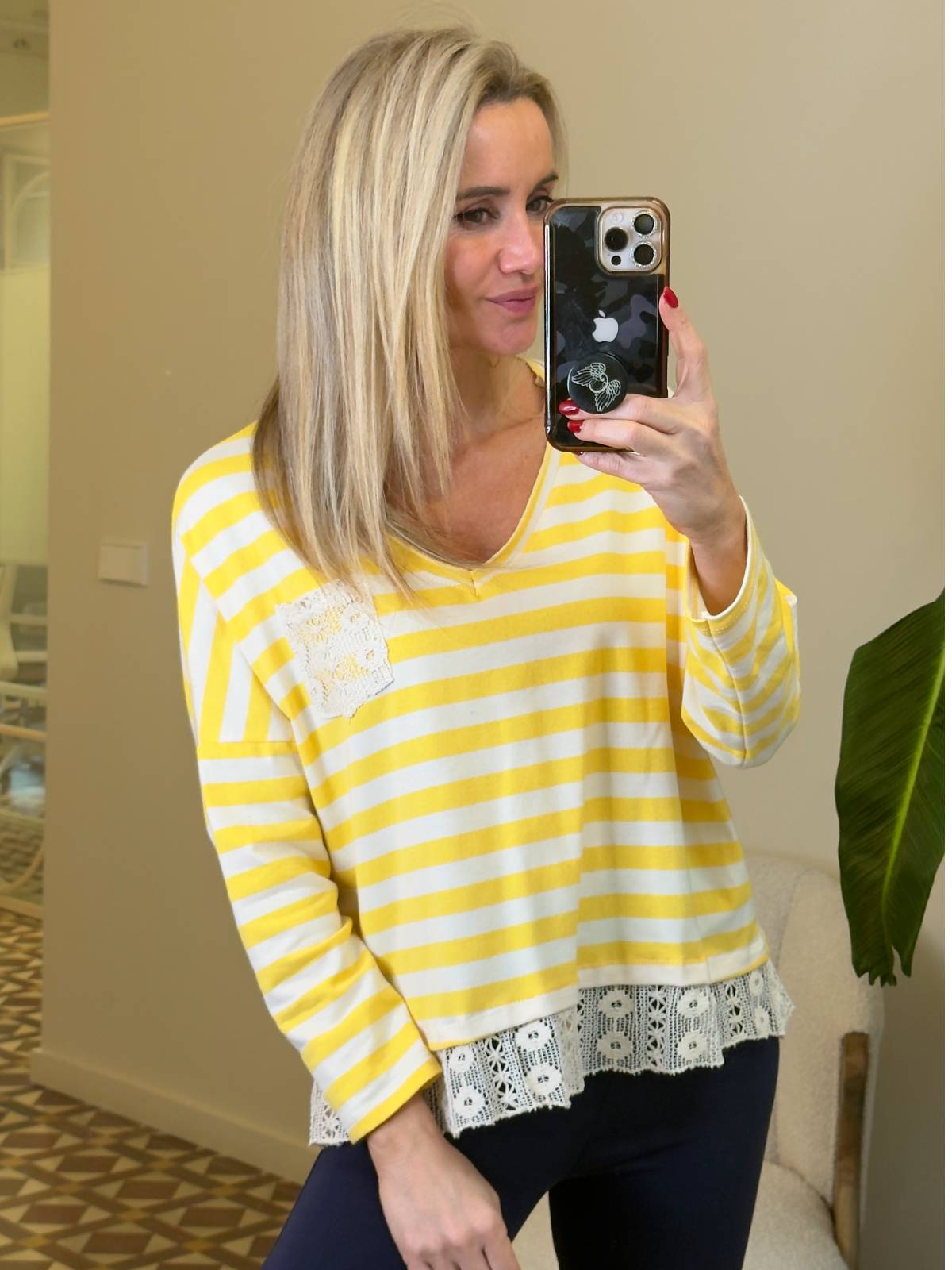 CAMISETA MANILE AMARILLO