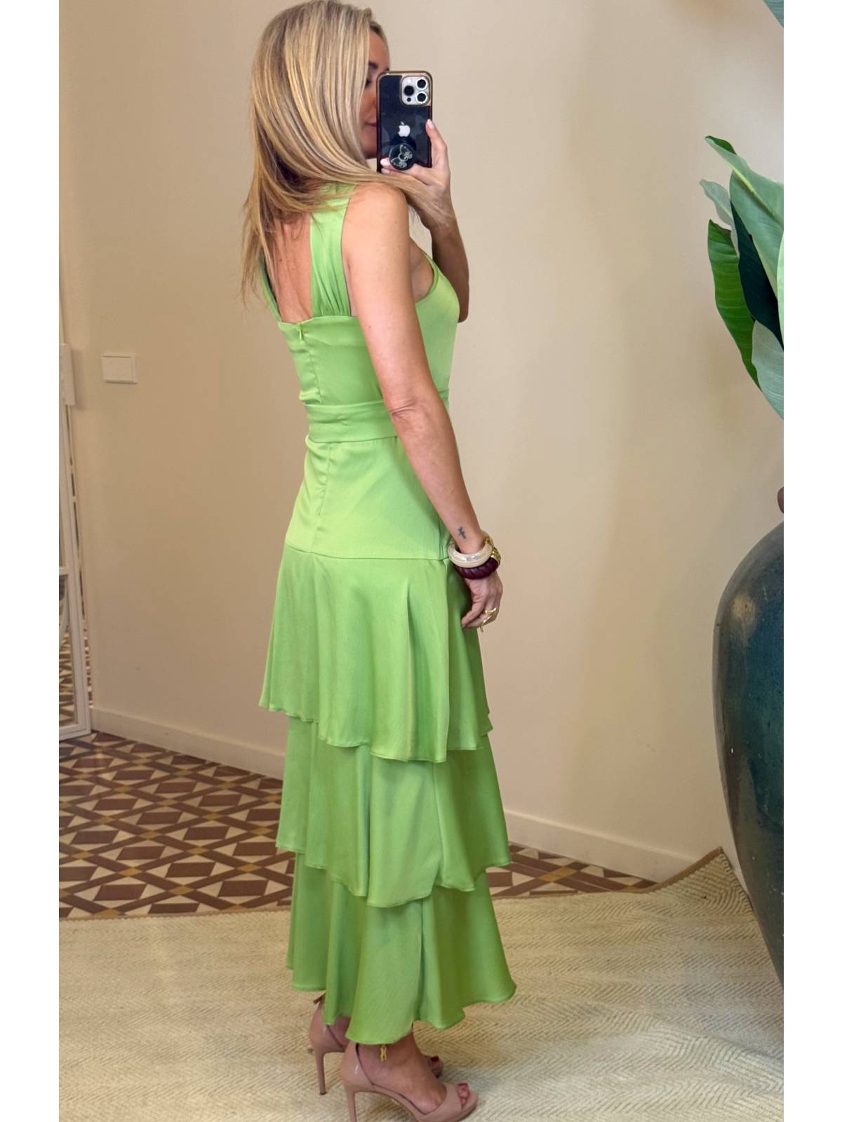 VESTIDO MARCELA VERDE