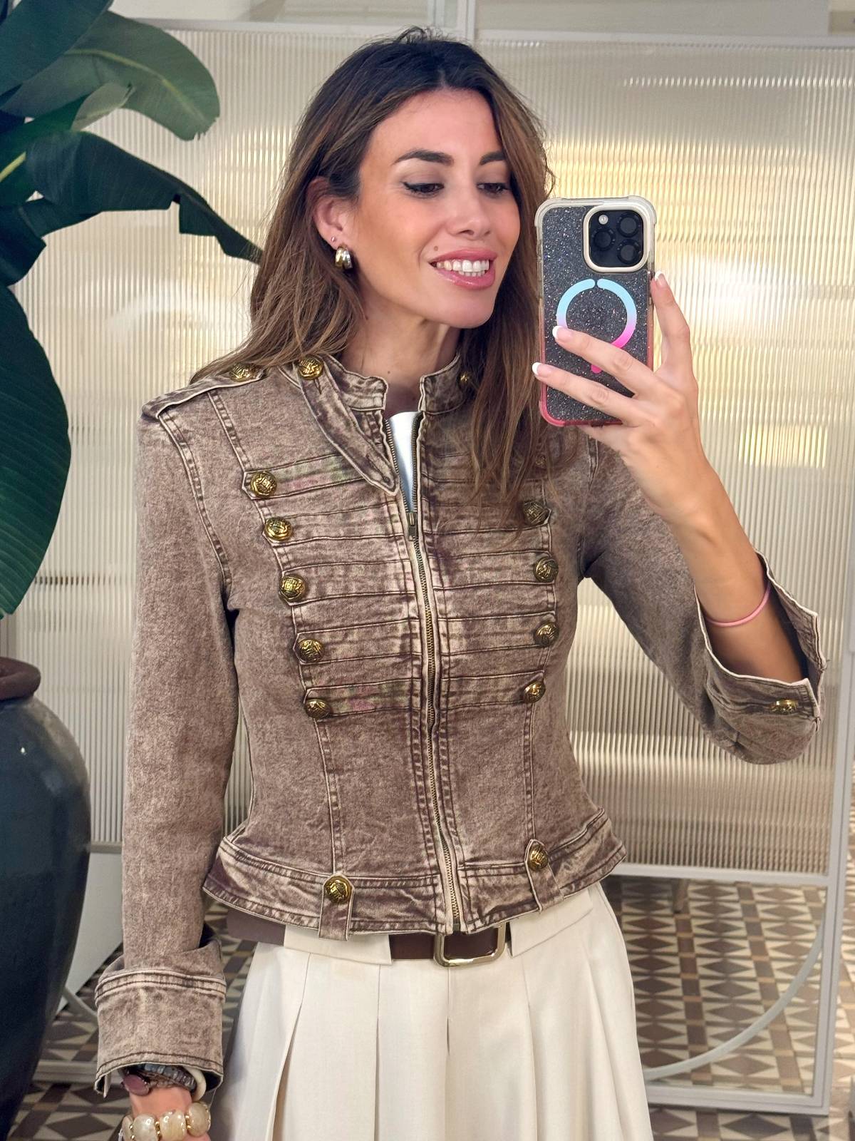 CHAQUETA MARTEN MARRON