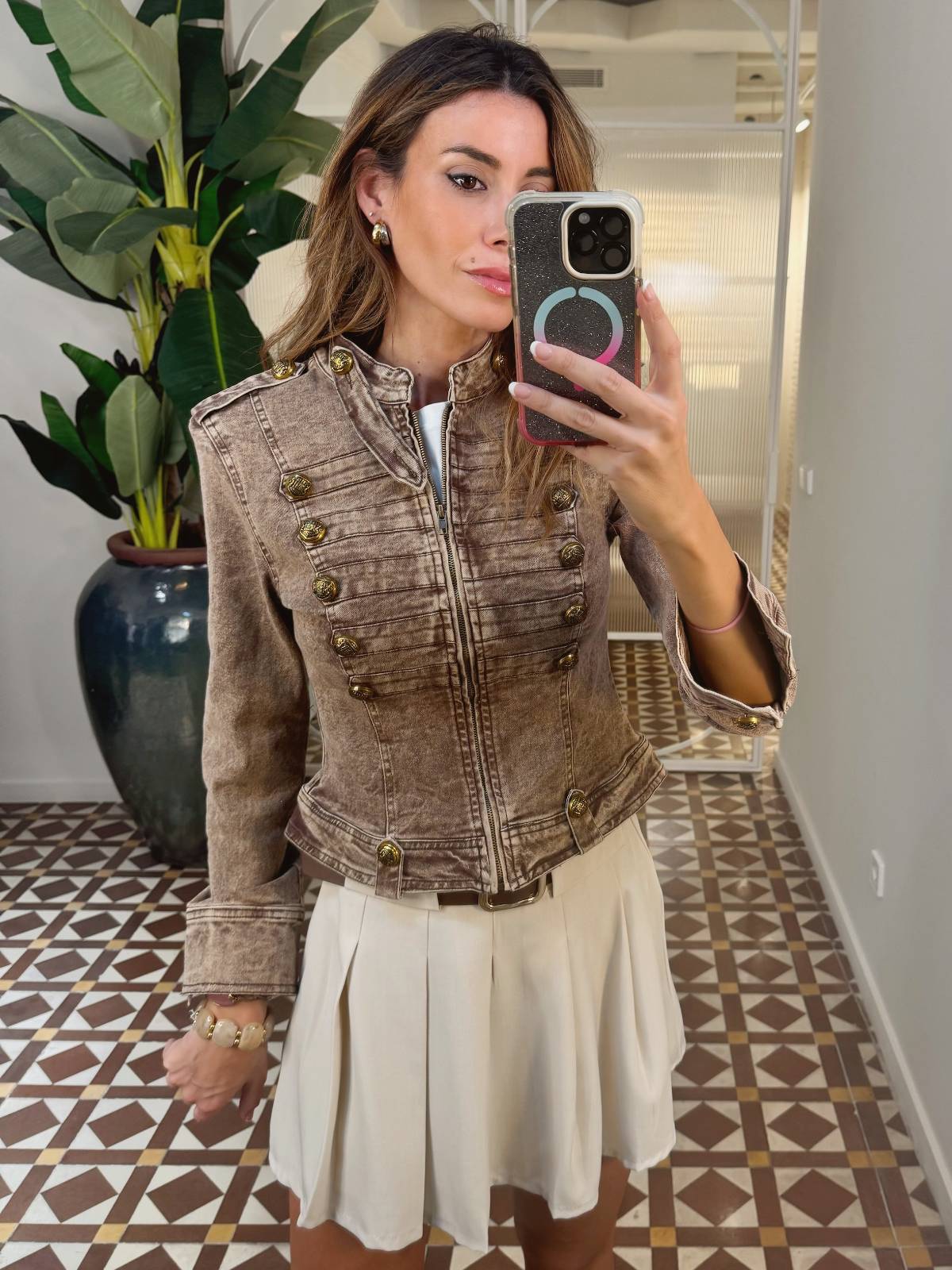 CHAQUETA MARTEN MARRON