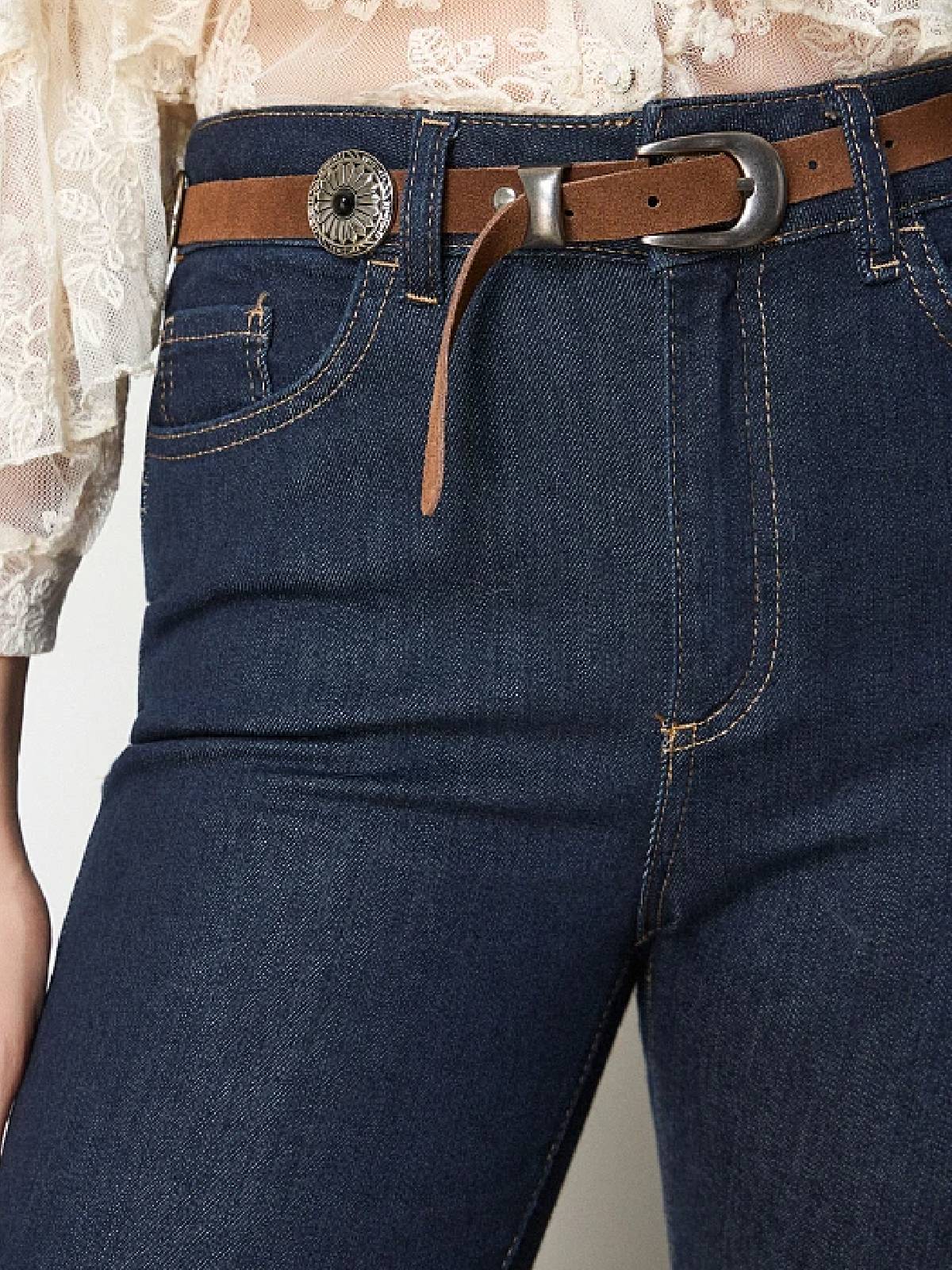 CINTURÓN MEMBA MARRON