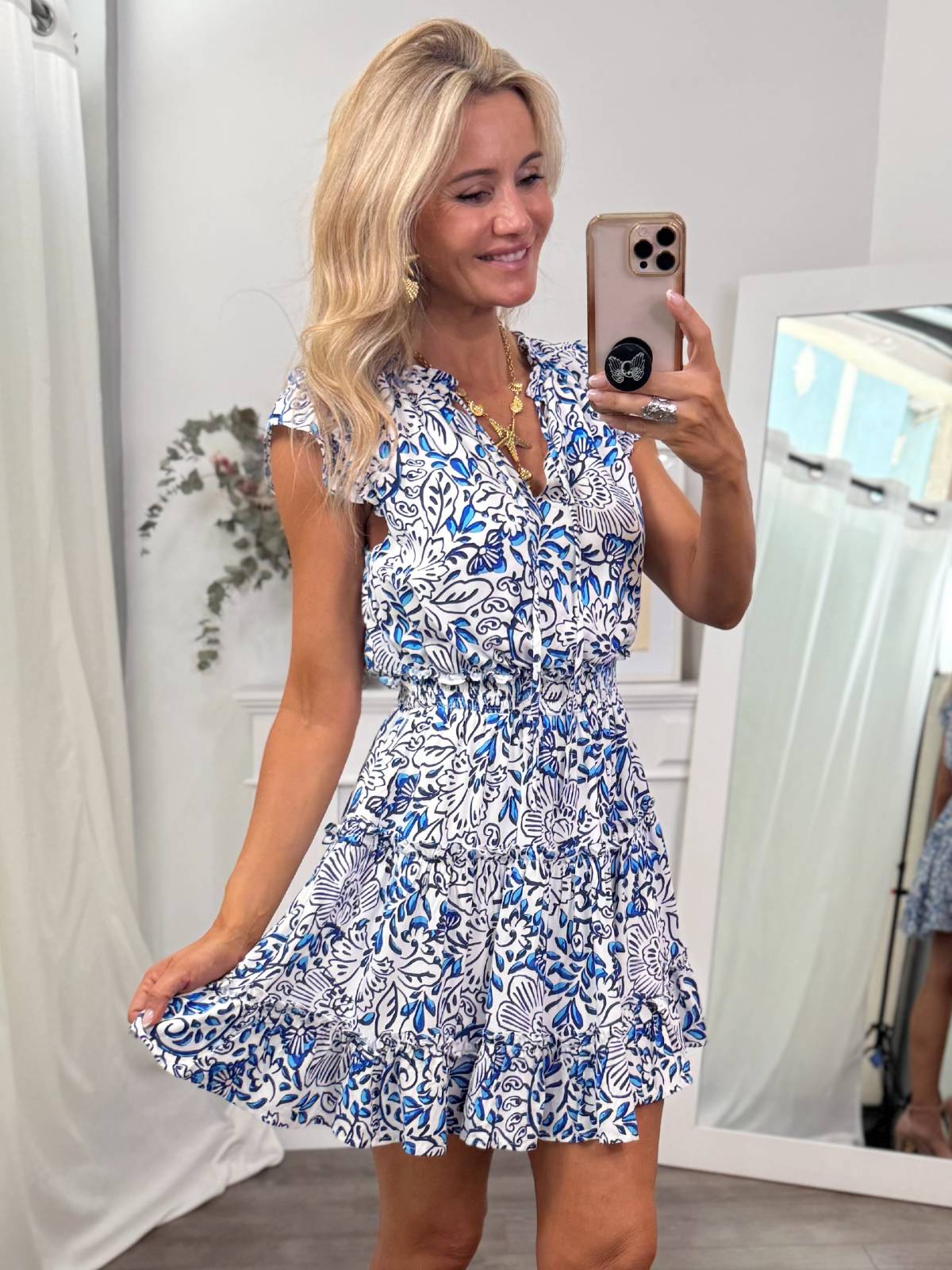 VESTIDO MIZE  BLANCO