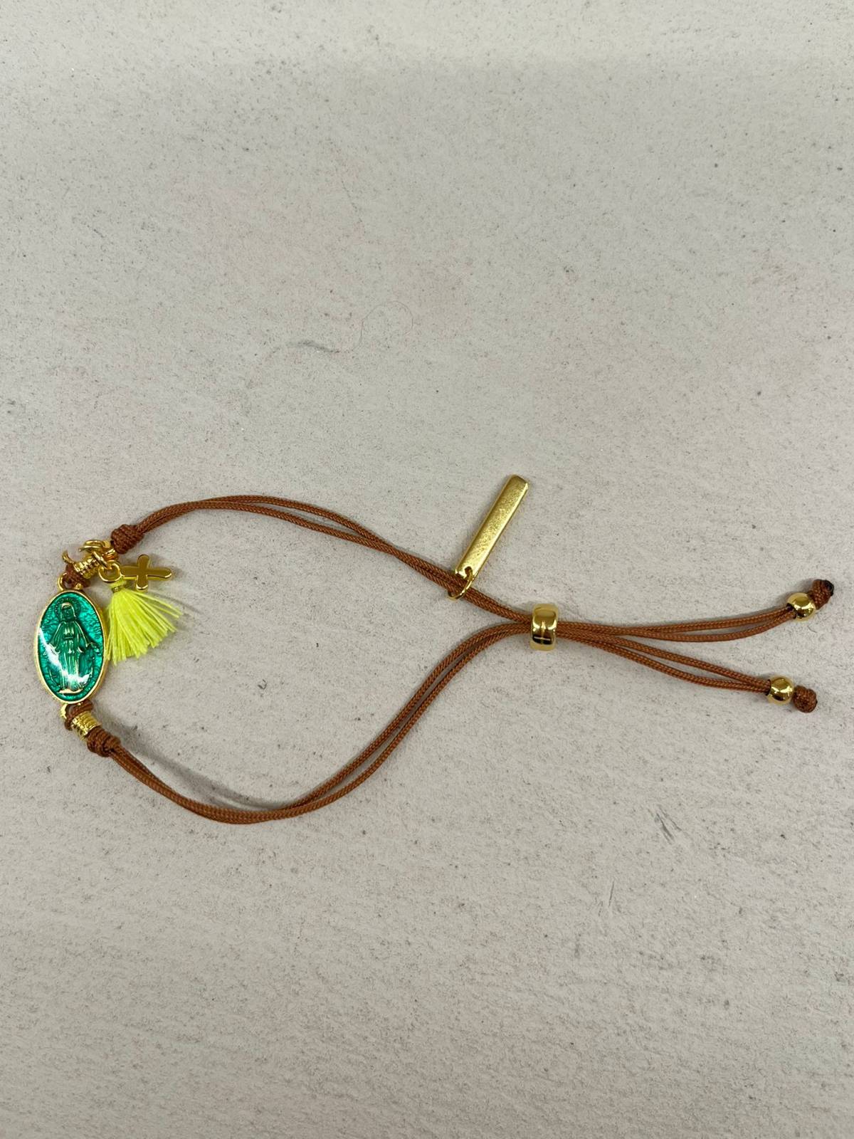 PULSERA VIRGEN TURQUESA