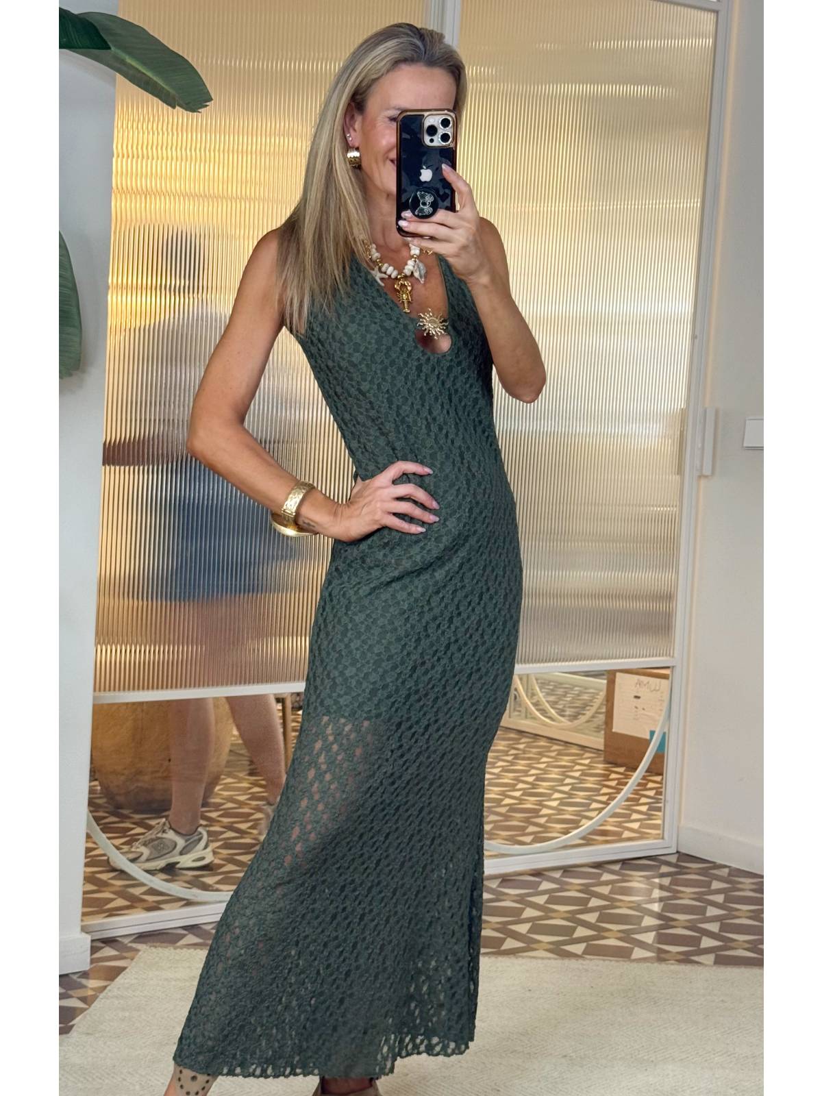 VESTIDO MONOI VERDE