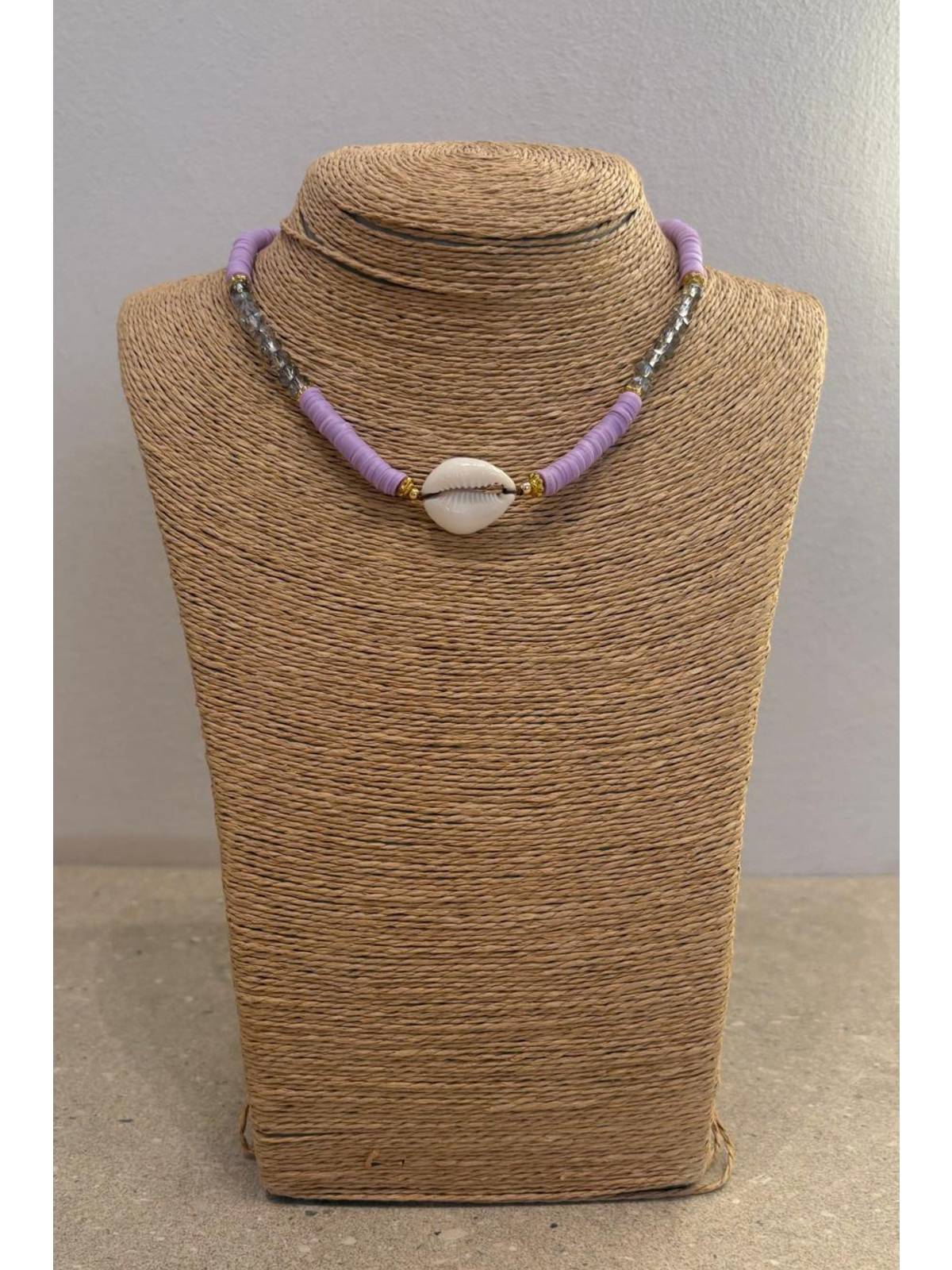 COLLAR MUCHELN LILA