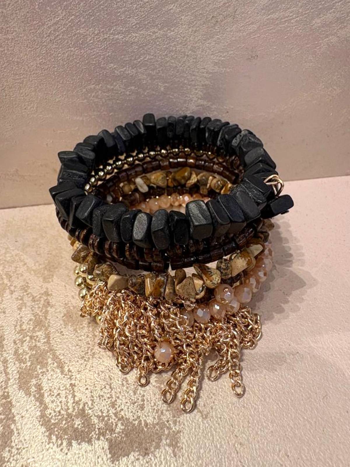 SPRING BRACELETS PINK