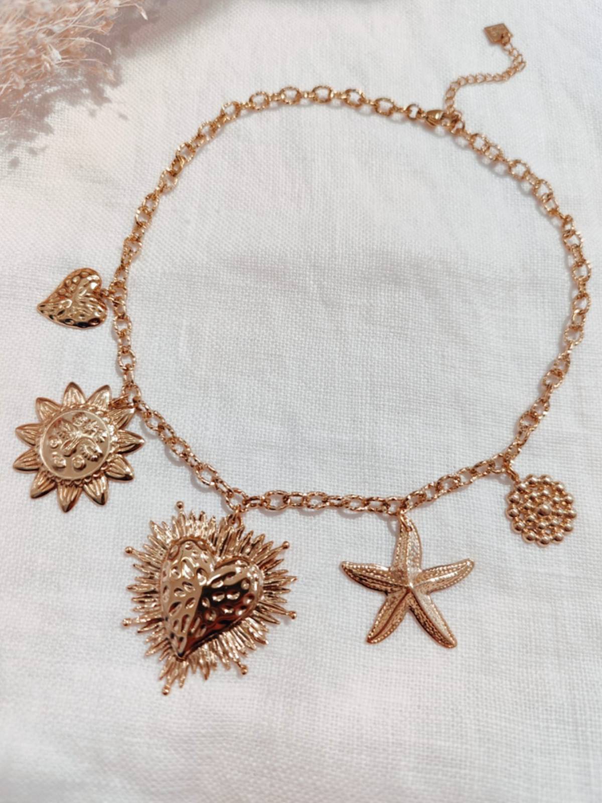 COLLAR MULTIPLE CORAZON